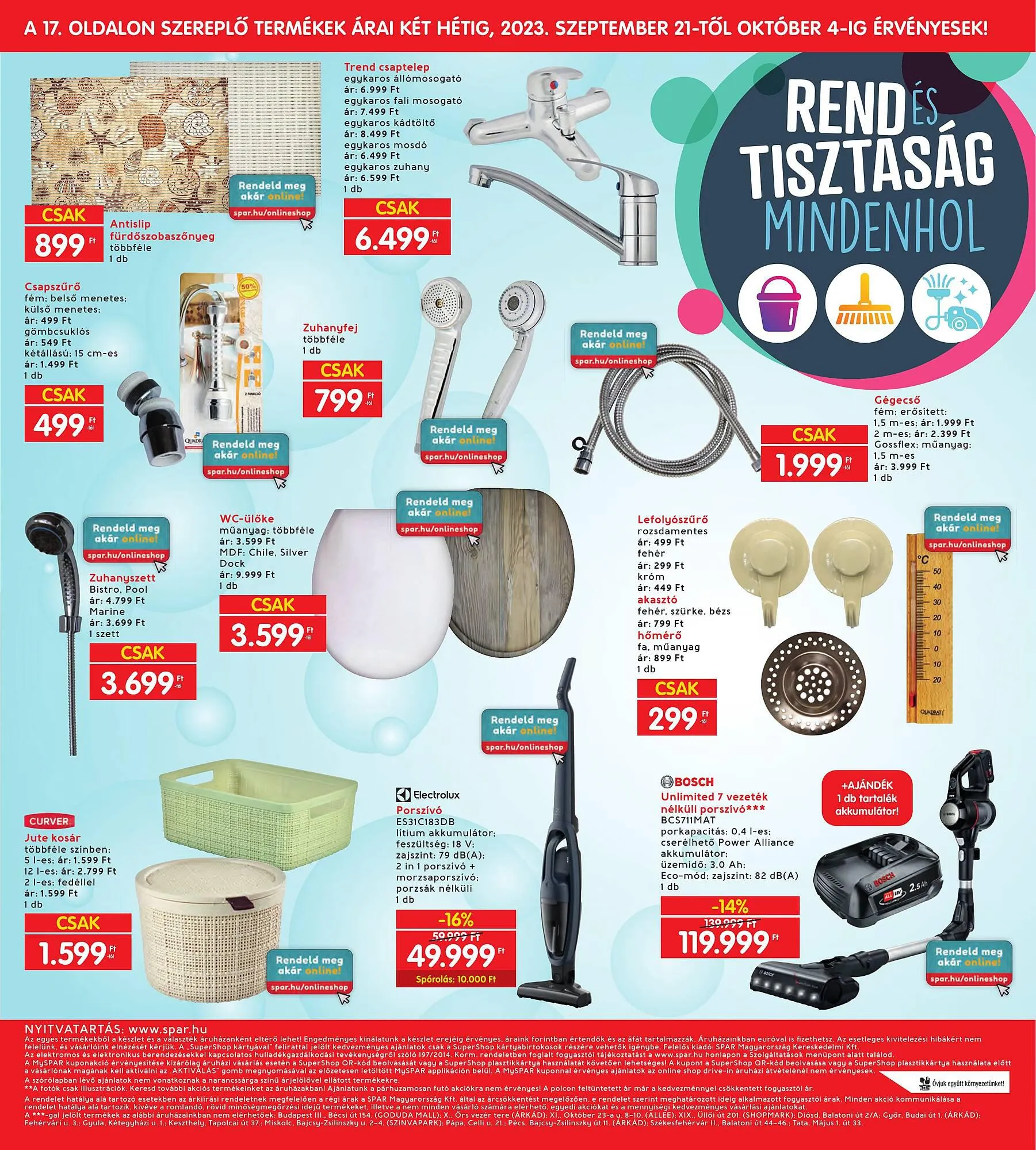 Katalógus Interspar akciós újság szeptember 21.-tól szeptember 27.-ig 2023. - Oldal 23