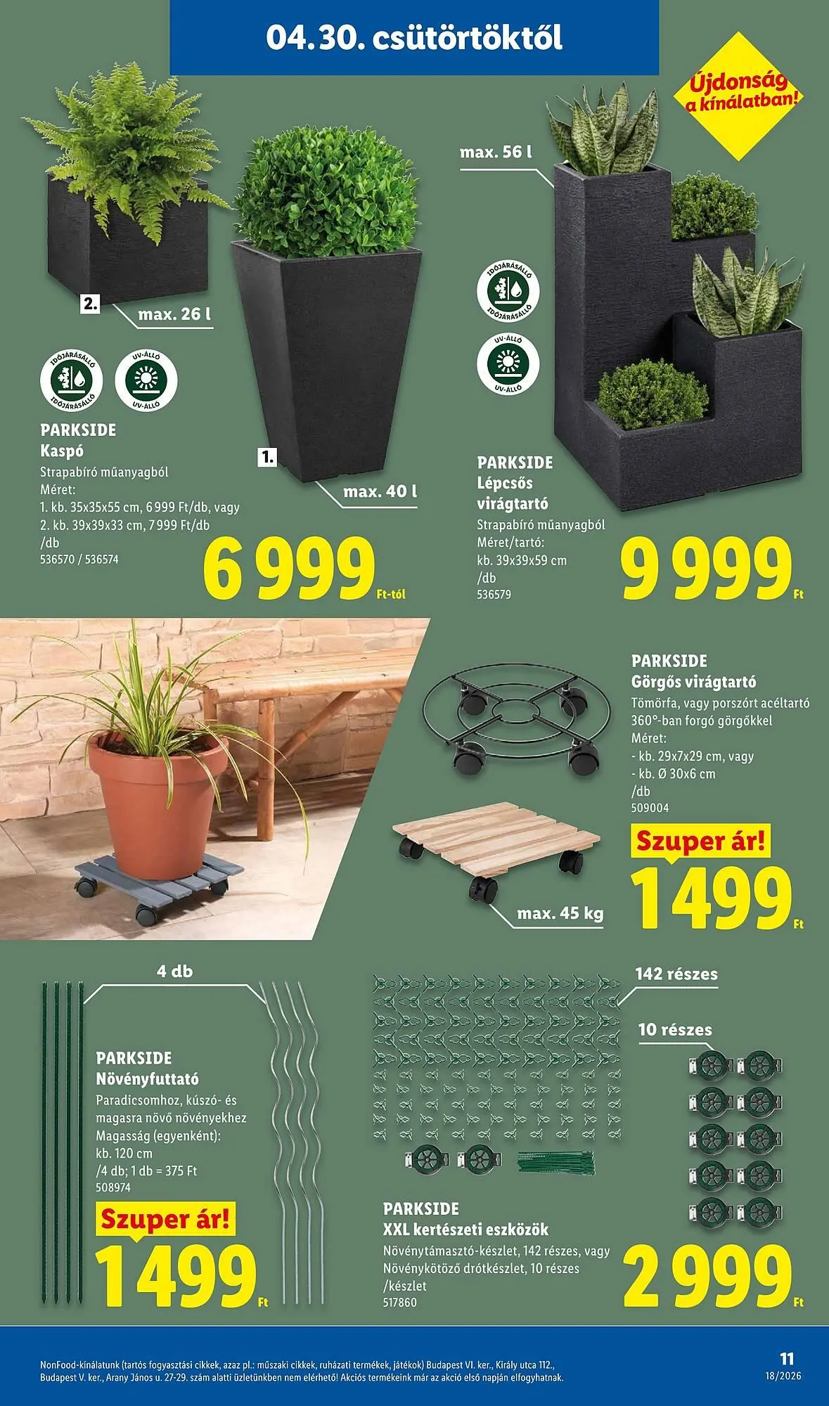 Katalógus Lidl akciós újság április 30.-tól május 6.-ig 2026. - Oldal 11