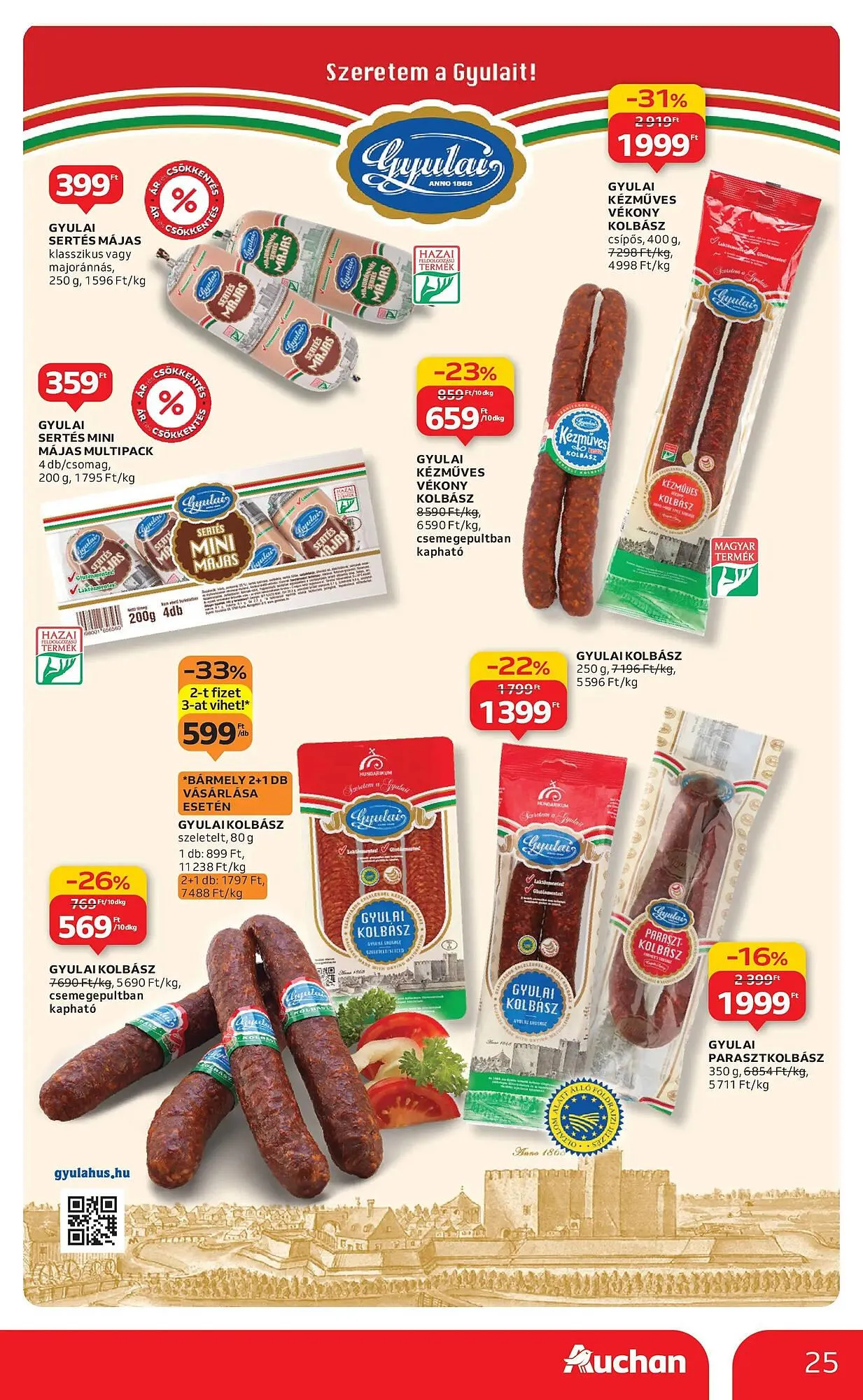 Katalógus Auchan akciós újság december 4.-tól december 10.-ig 2025. - Oldal 25