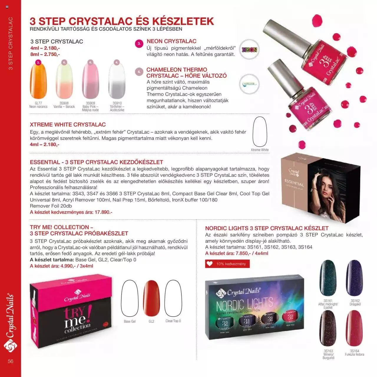 Katalógus Crystal Nails - Nagykatalógus 22/23 március 8.-tól december 31.-ig 2023. - Oldal 56