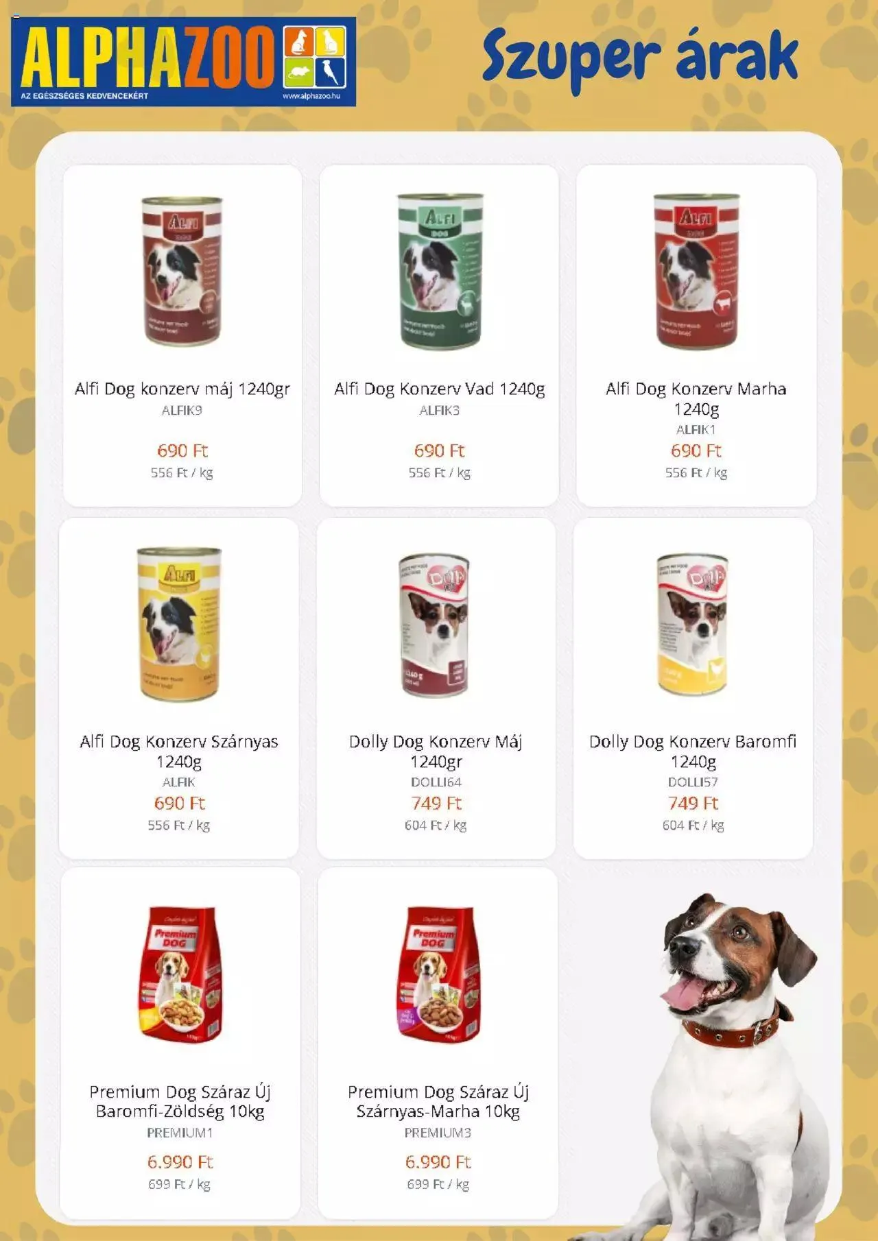 Katalógus AlphaZoo Akciós újság szeptember 25.-tól december 31.-ig 2023. - Oldal 5