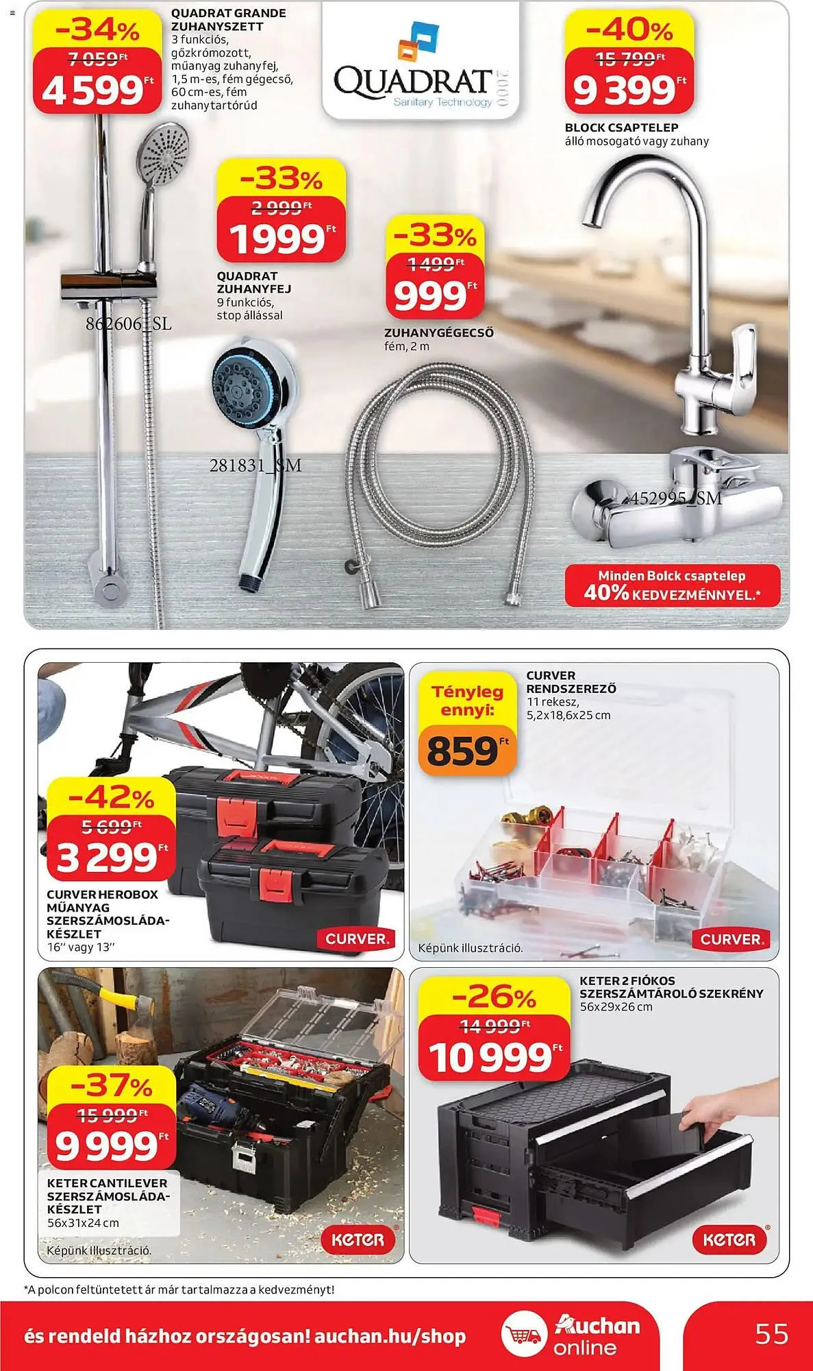 Katalógus Auchan akciós újság március 26.-tól április 8.-ig 2026. - Oldal 55