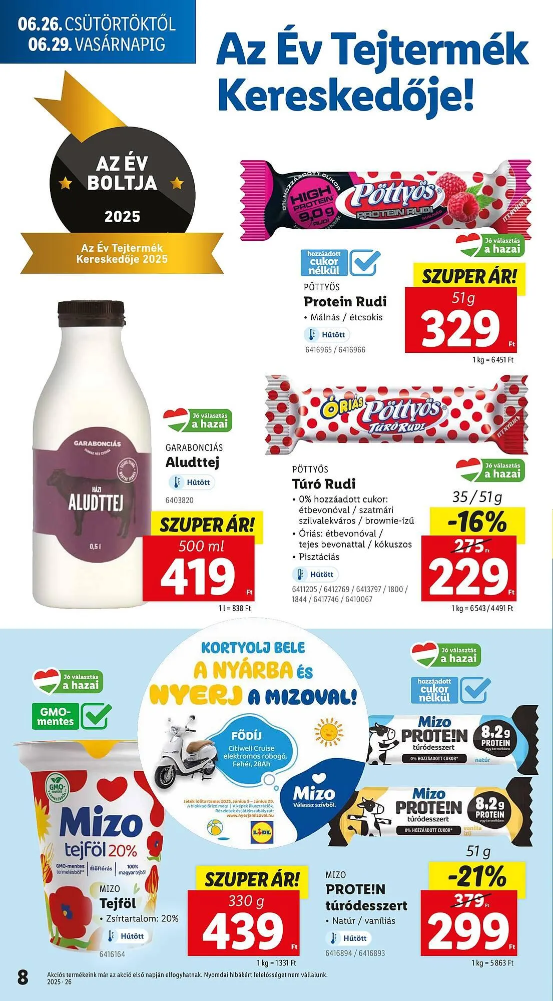 Katalógus Lidl akciós újság június 26.-tól július 2.-ig 2025. - Oldal 8