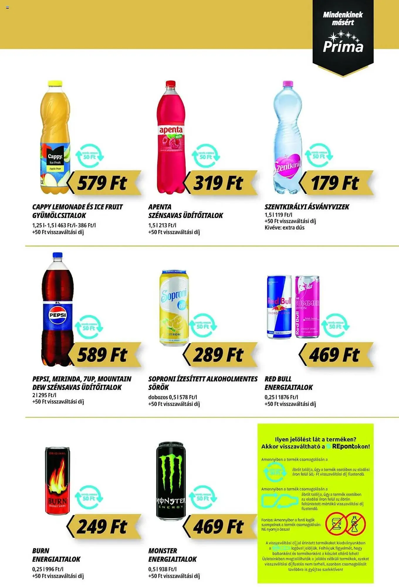 Katalógus Príma akciós újság június 12.-tól június 18.-ig 2025. - Oldal 9