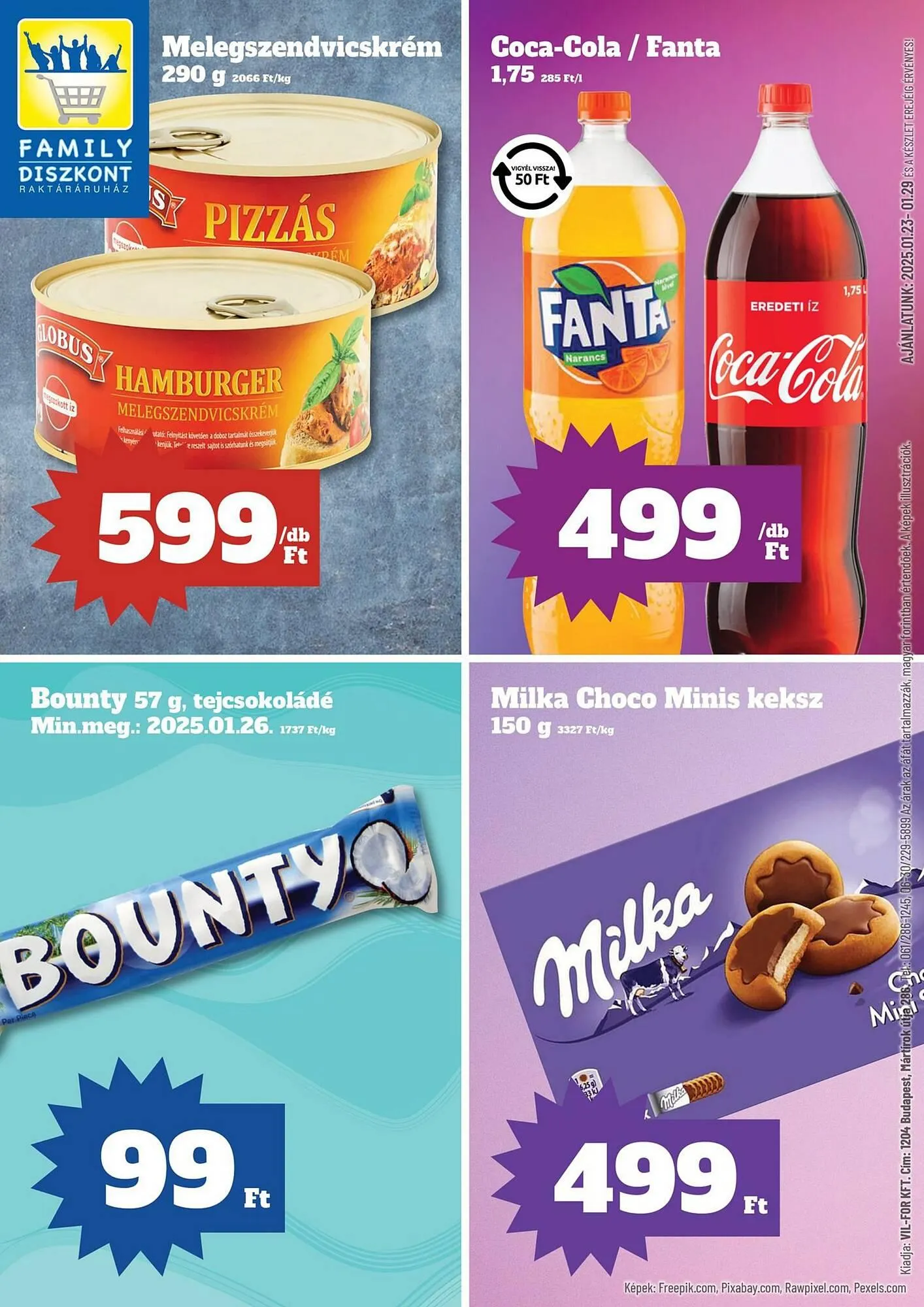 Family Diszkont akciós újság - 1