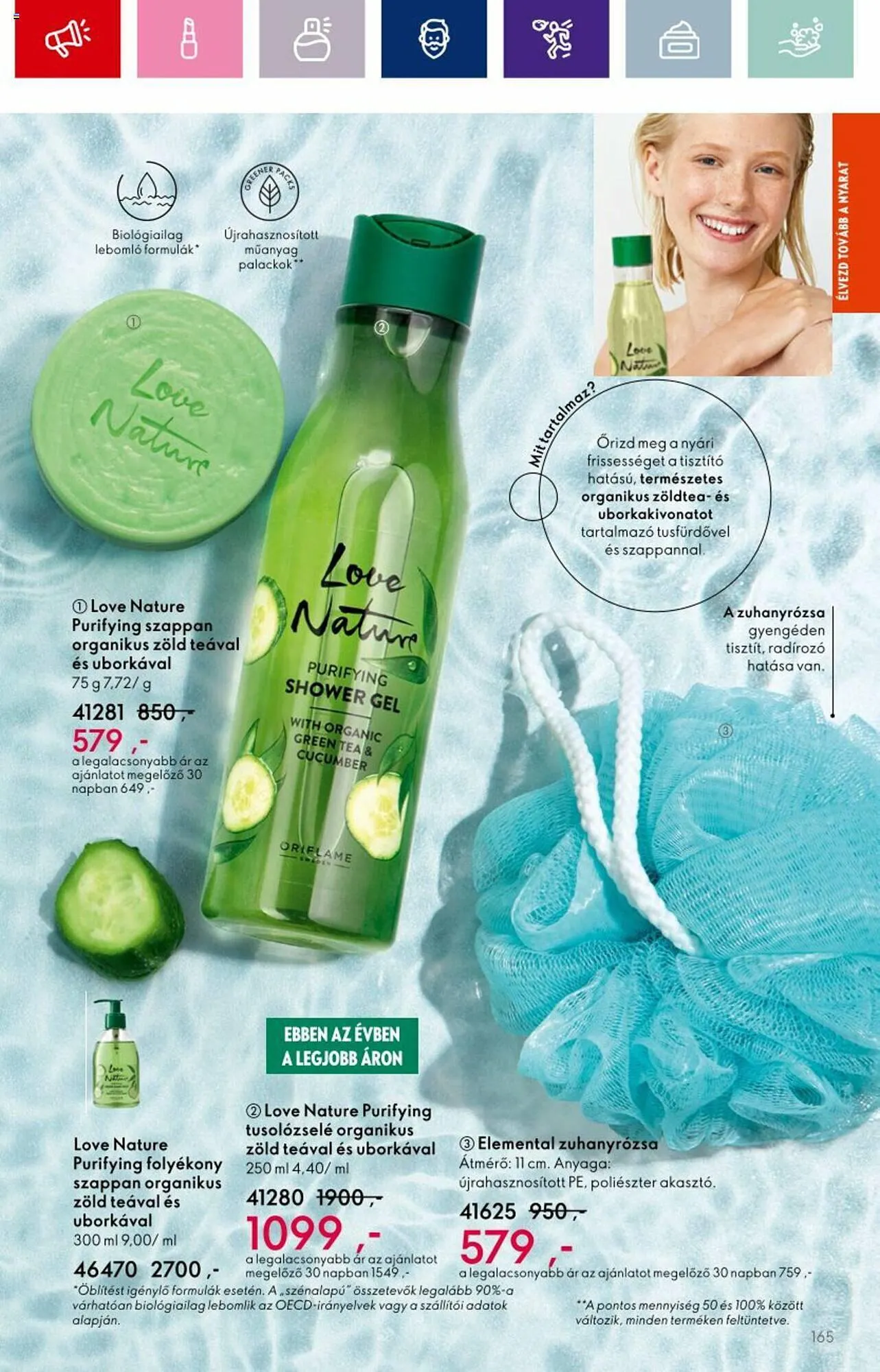 Katalógus Oriflame akciós újság augusztus 30.-tól szeptember 19.-ig 2023. - Oldal 165