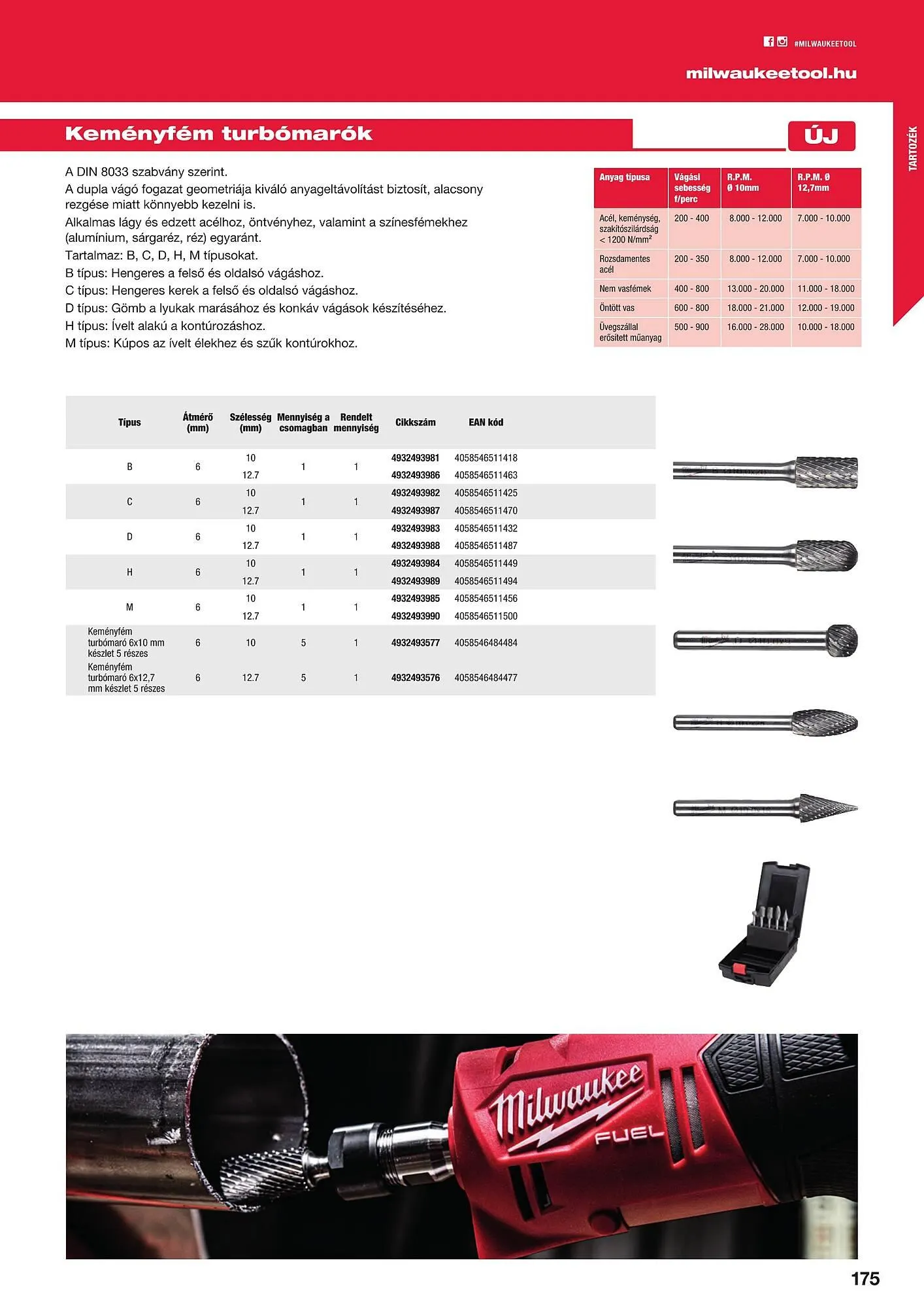Katalógus Milwaukee akciós újság szeptember 16.-tól december 31.-ig 2025. - Oldal 175