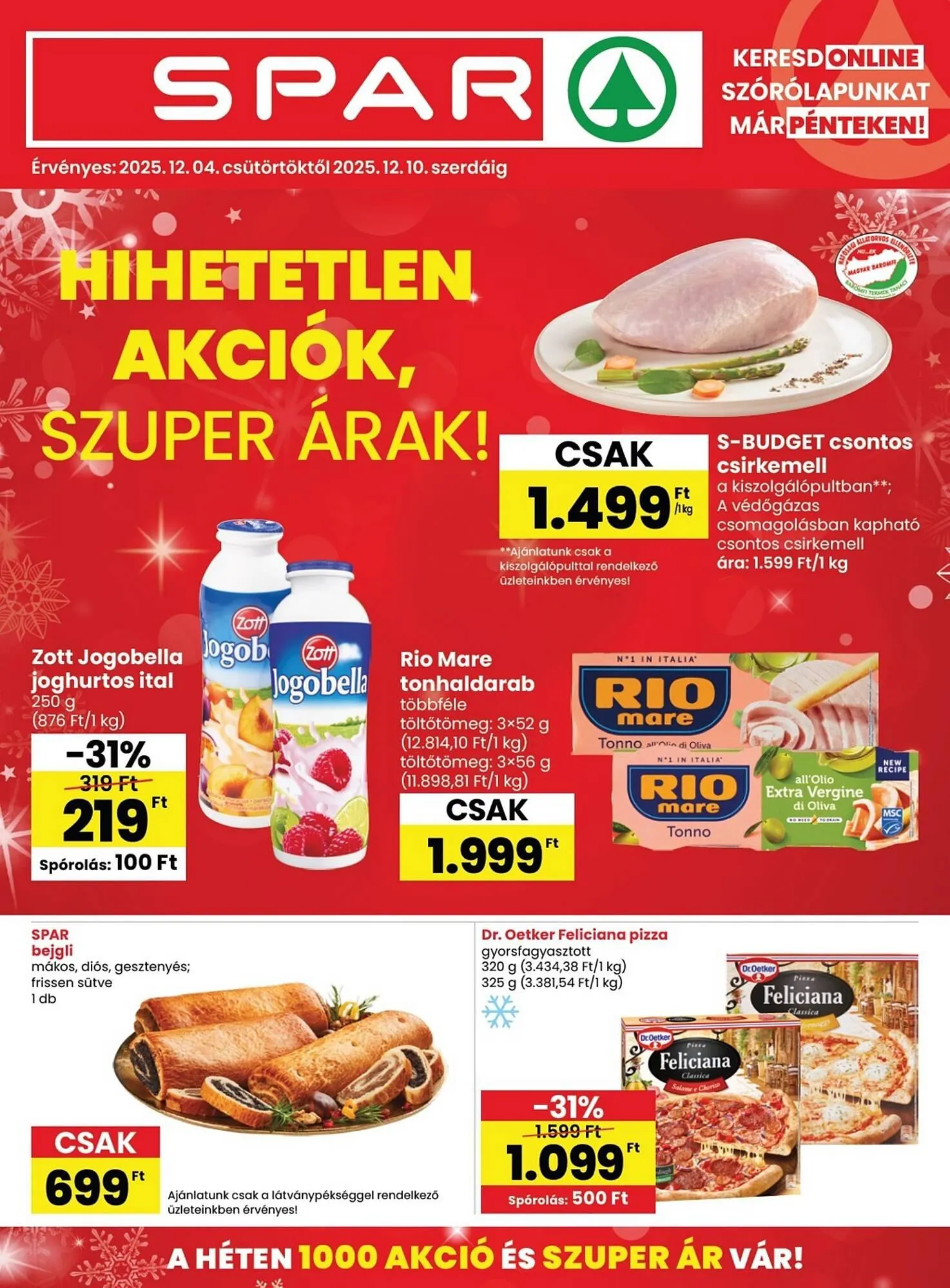Spar akciós újság - 1