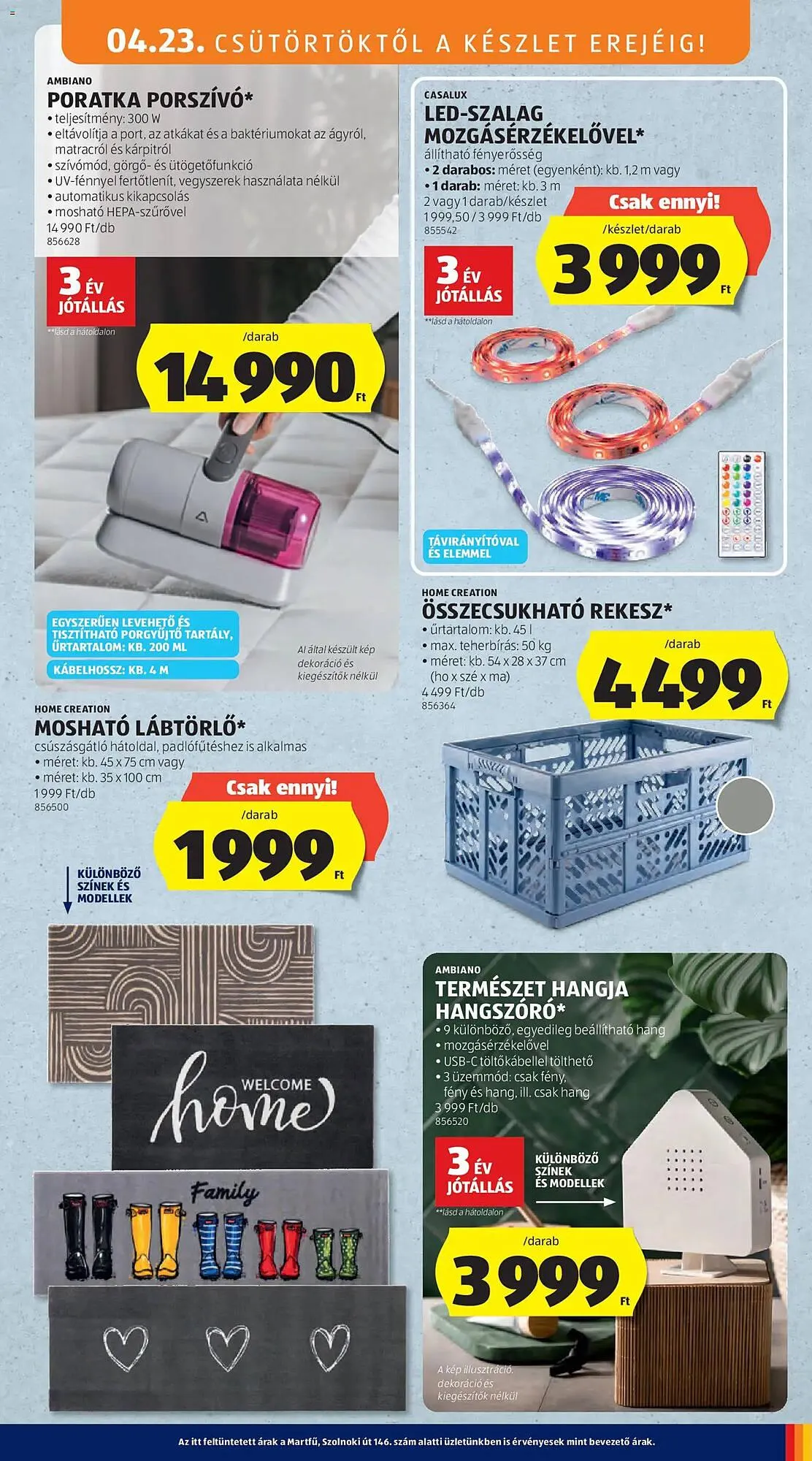 Katalógus ALDI akciós újság április 23.-tól április 29.-ig 2026. - Oldal 23