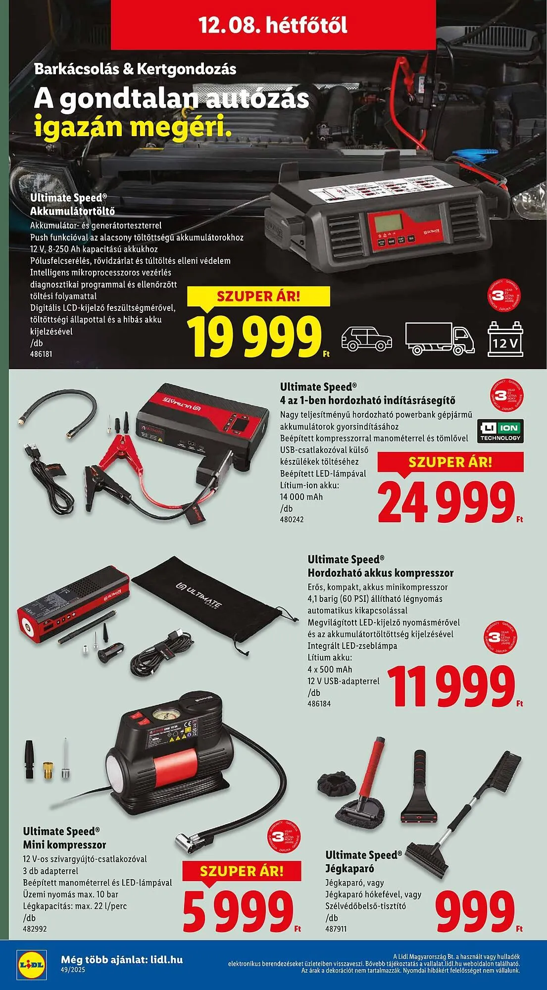 Katalógus Lidl akciós újság december 6.-tól december 10.-ig 2025. - Oldal 6