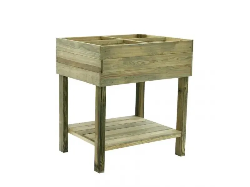 FOREST STYLE PAPRIKA - magaságyás (60x80x87cm, 70L)