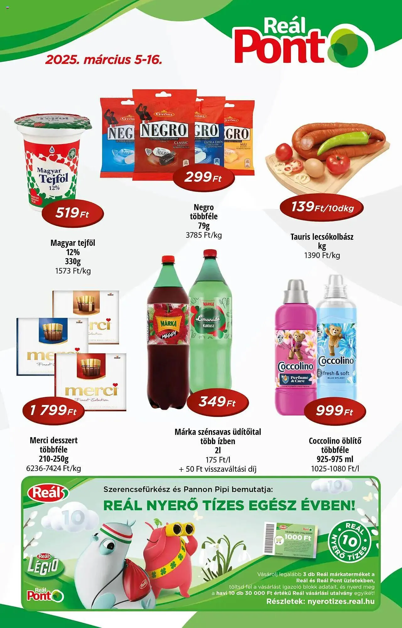 Katalógus Real akciós újság március 5.-tól március 16.-ig 2025. - Oldal 1