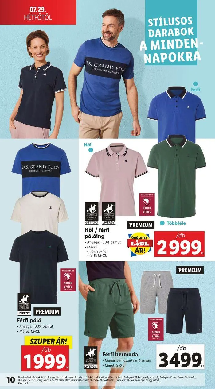 Katalógus Nonfood kínálatunk - 30. hét július 29.-tól július 31.-ig 2024. - Oldal 10