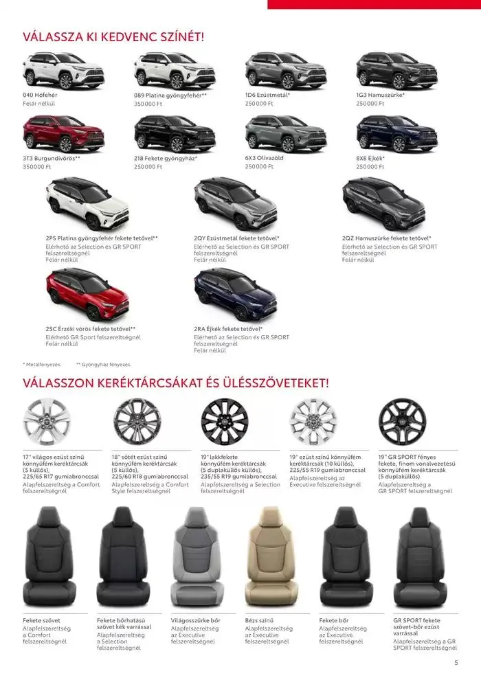 Katalógus Toyota RAV4 HYBRID január 11.-tól január 11.-ig 2026. - Oldal 5