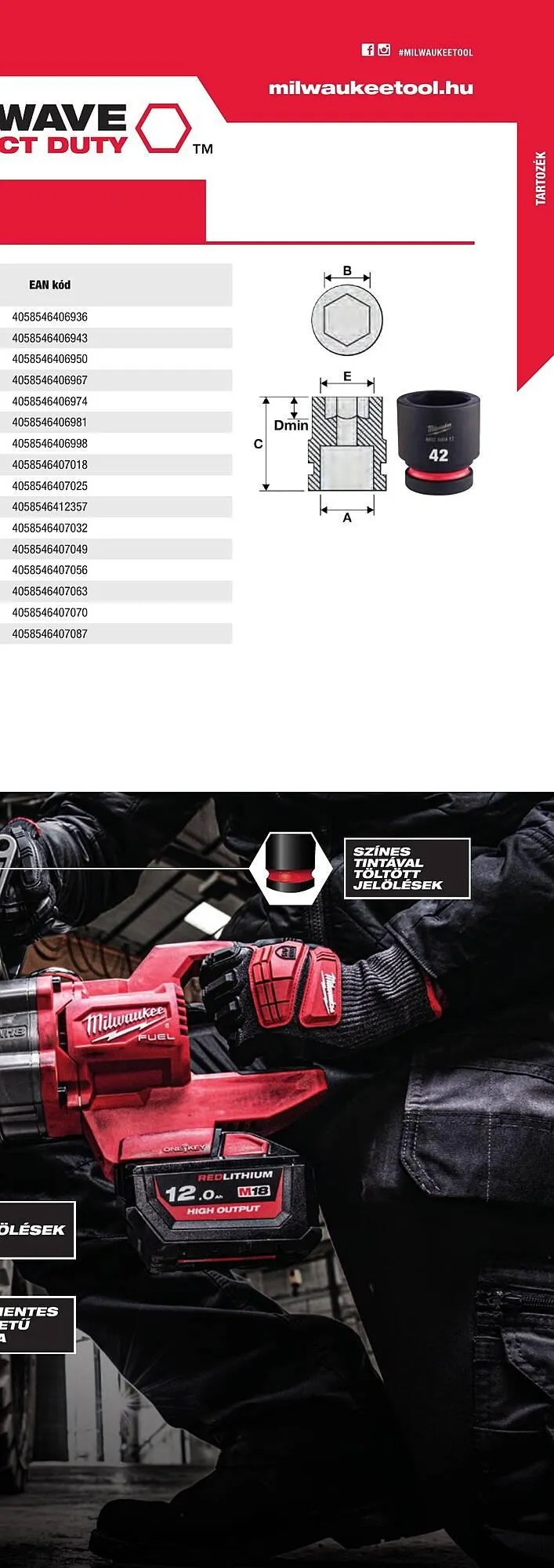 Katalógus Milwaukee akciós újság szeptember 16.-tól december 31.-ig 2025. - Oldal 225