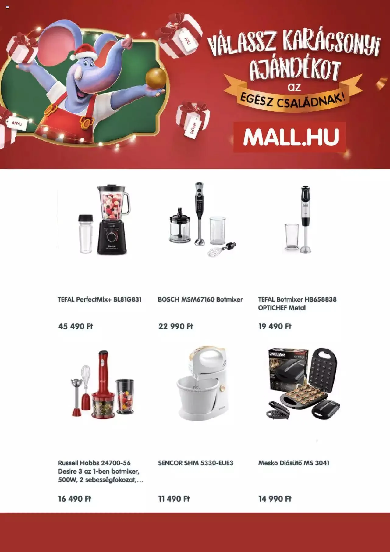 Katalógus MALL.HU - Akciós újság december 5.-tól december 31.-ig 2023. - Oldal 5