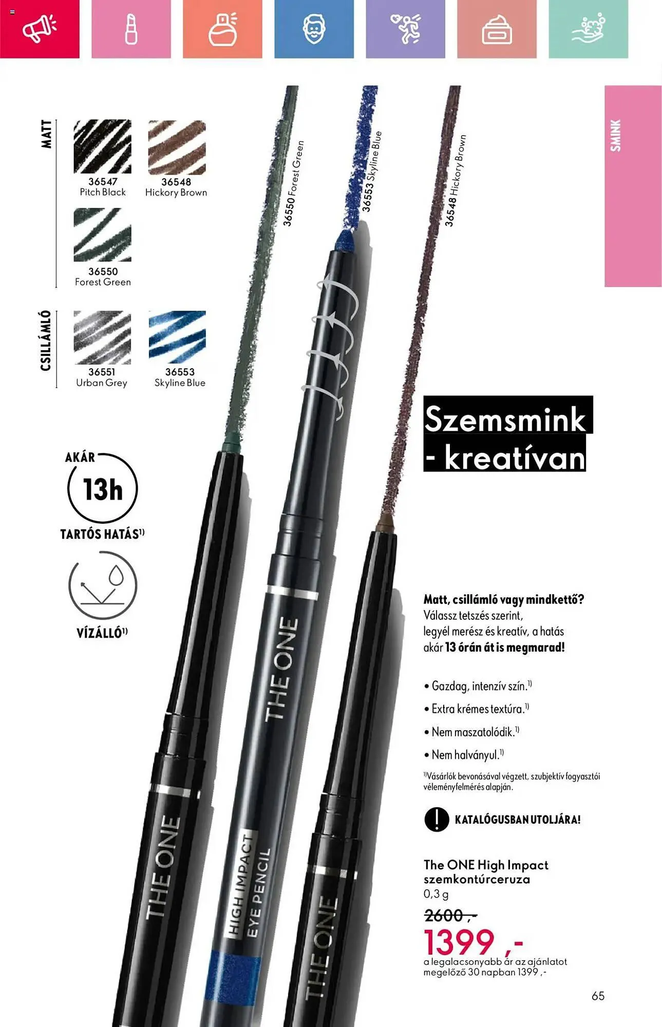 Katalógus Oriflame akciós újság július 27.-tól augusztus 16.-ig 2025. - Oldal 65