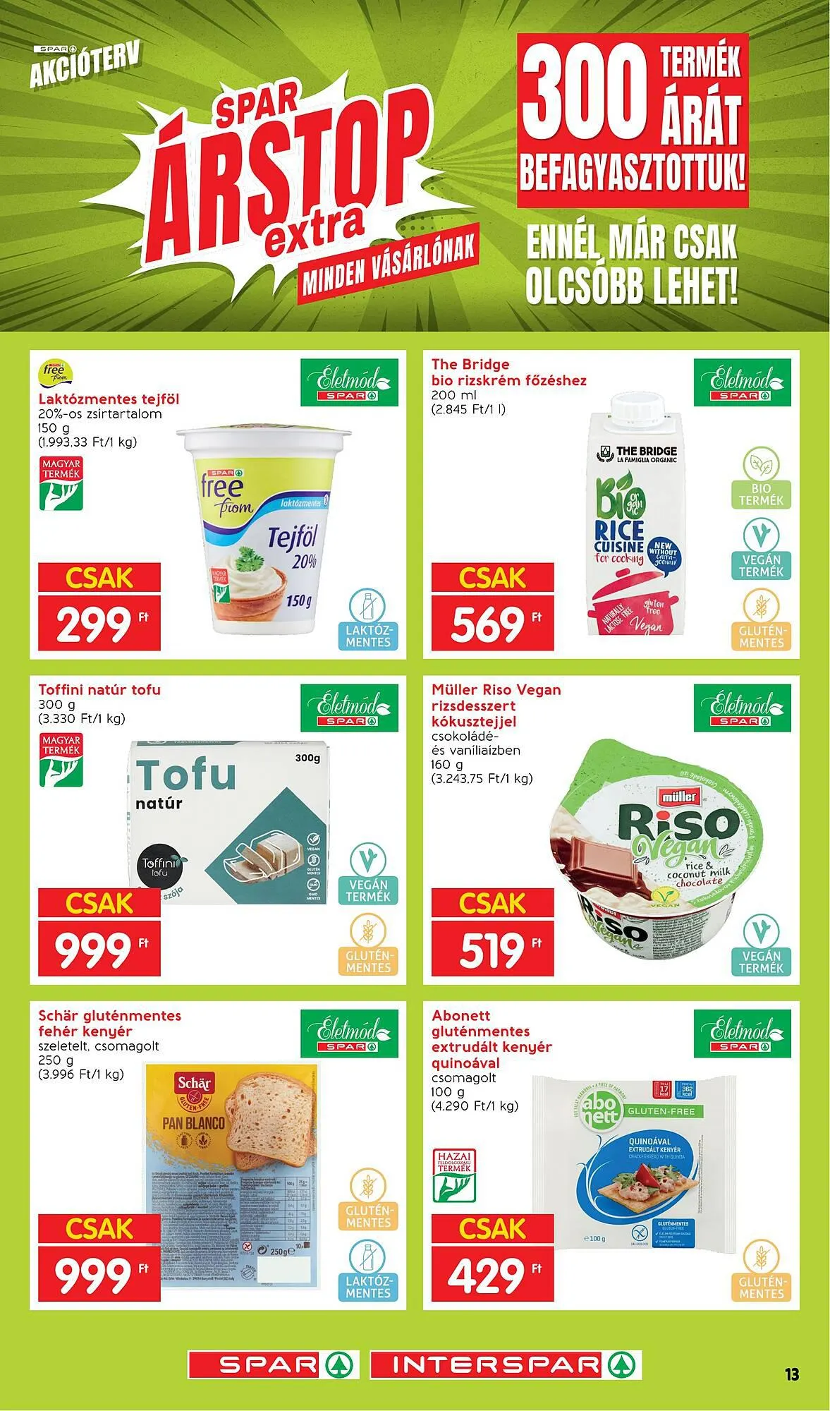 Katalógus Interspar akciós újság október 1.-tól december 31.-ig 2023. - Oldal 13