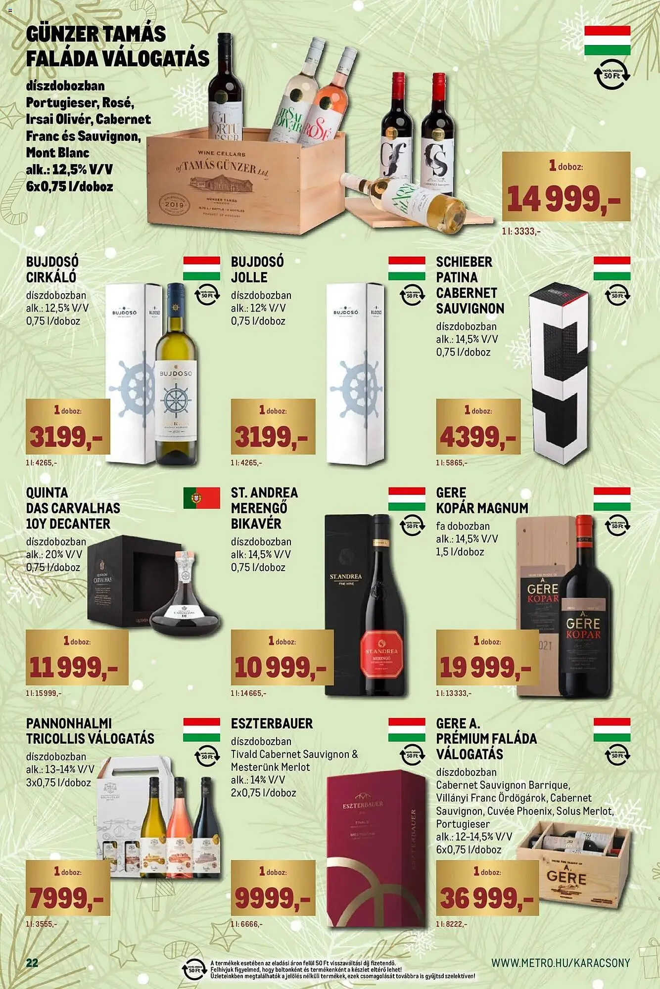 Katalógus Metro akciós újság december 1.-tól december 31.-ig 2025. - Oldal 22