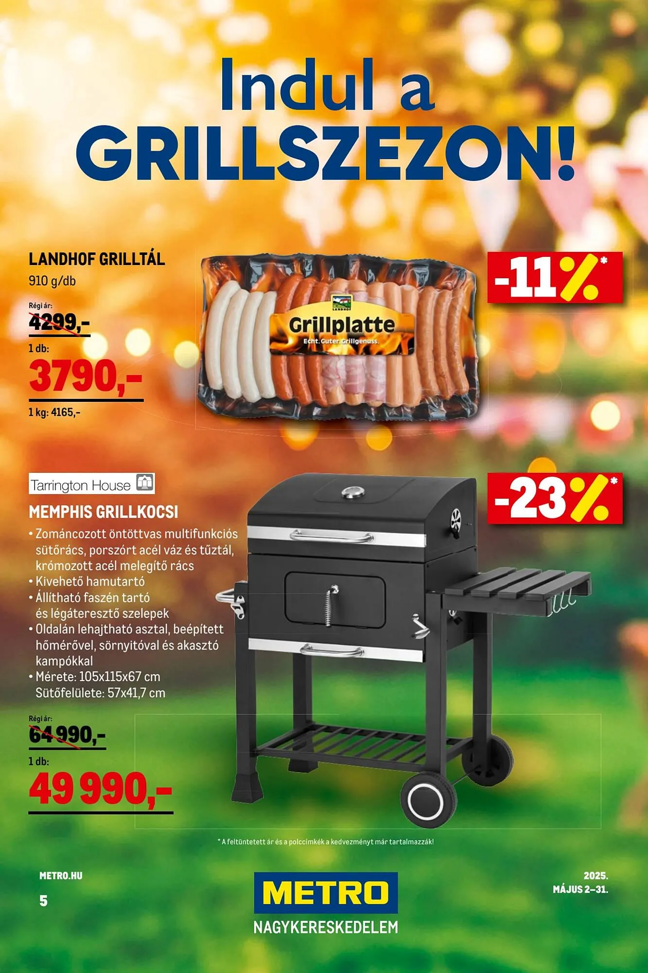 Katalógus Metro akciós újság május 2.-tól május 31.-ig 2025. - Oldal 1