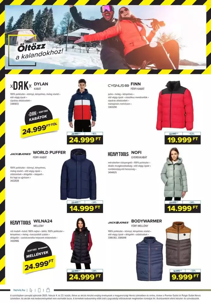 Katalógus Hervis akciós február 4.-tól február 18.-ig 2025. - Oldal 4