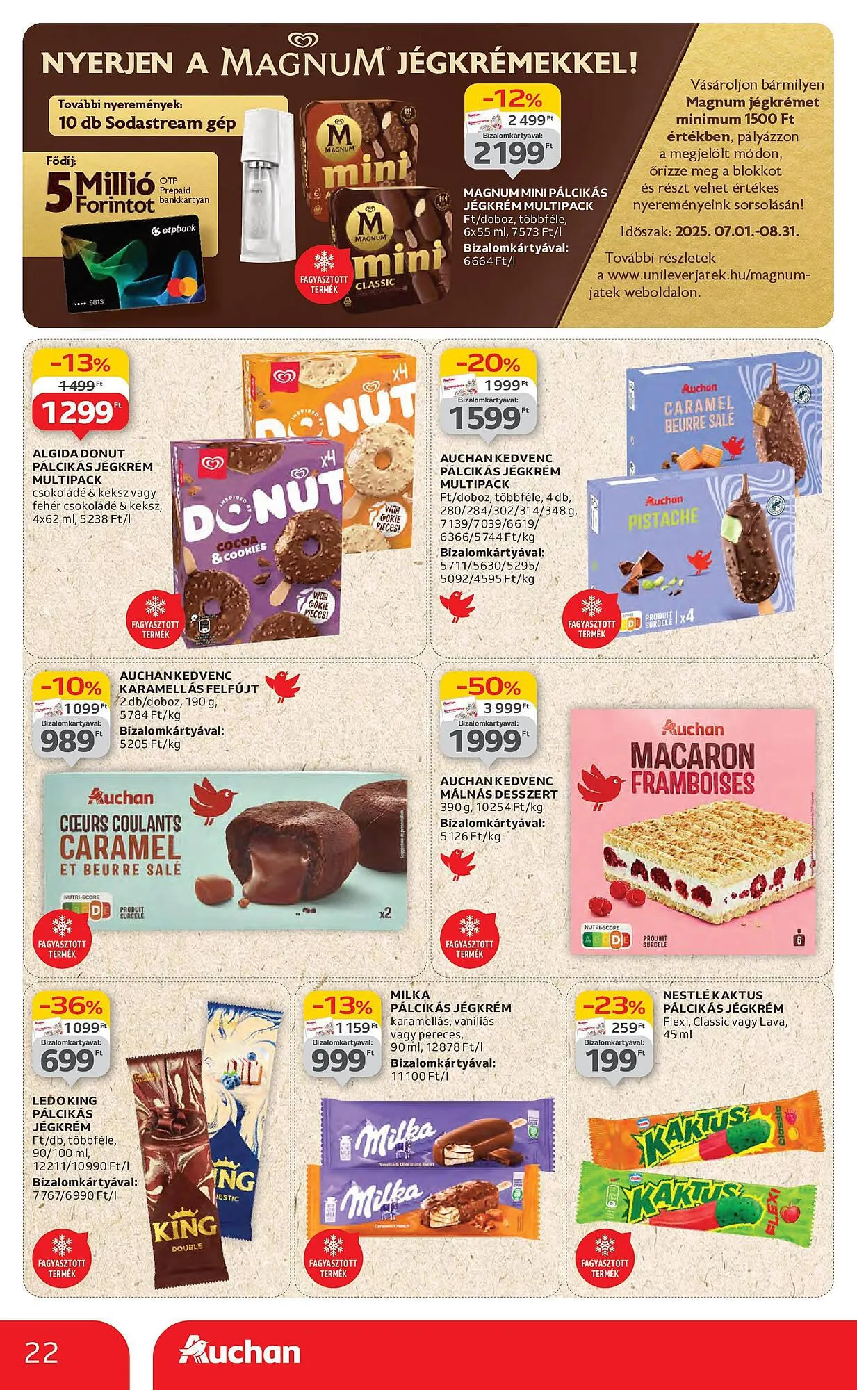 Katalógus Auchan akciós újság július 3.-tól július 9.-ig 2025. - Oldal 22
