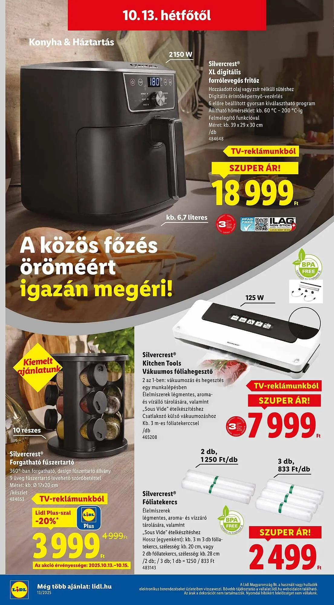Katalógus Lidl akciós újság október 9.-tól október 15.-ig 2025. - Oldal 44