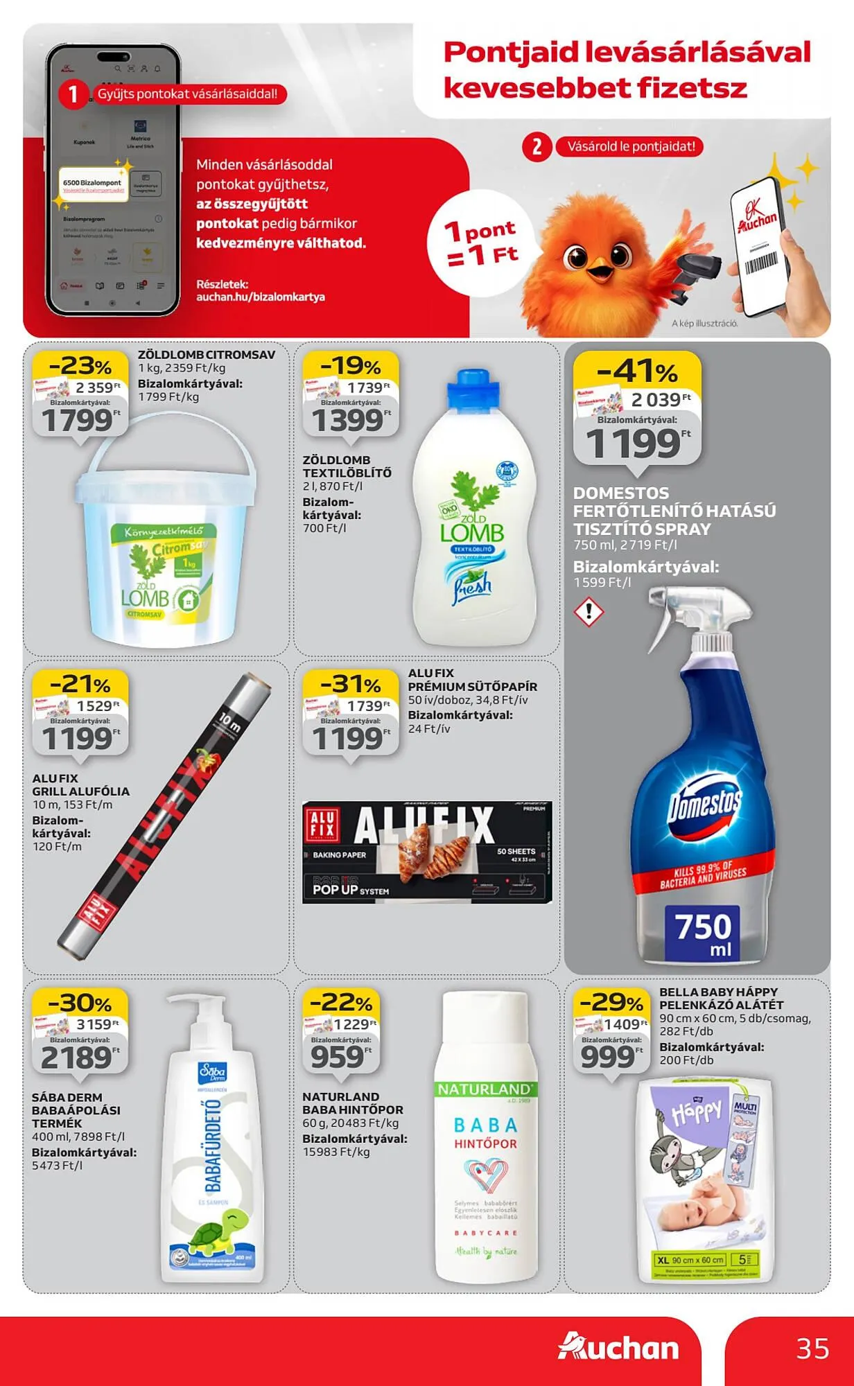 Katalógus Auchan akciós újság január 8.-tól január 14.-ig 2026. - Oldal 35