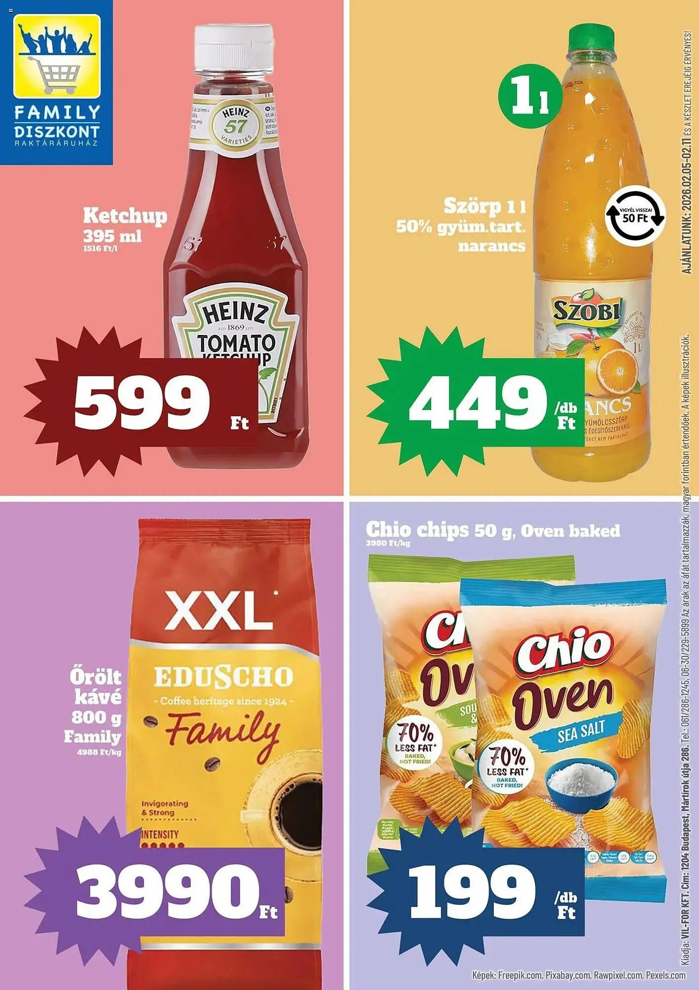 Family Diszkont akciós újság - 1