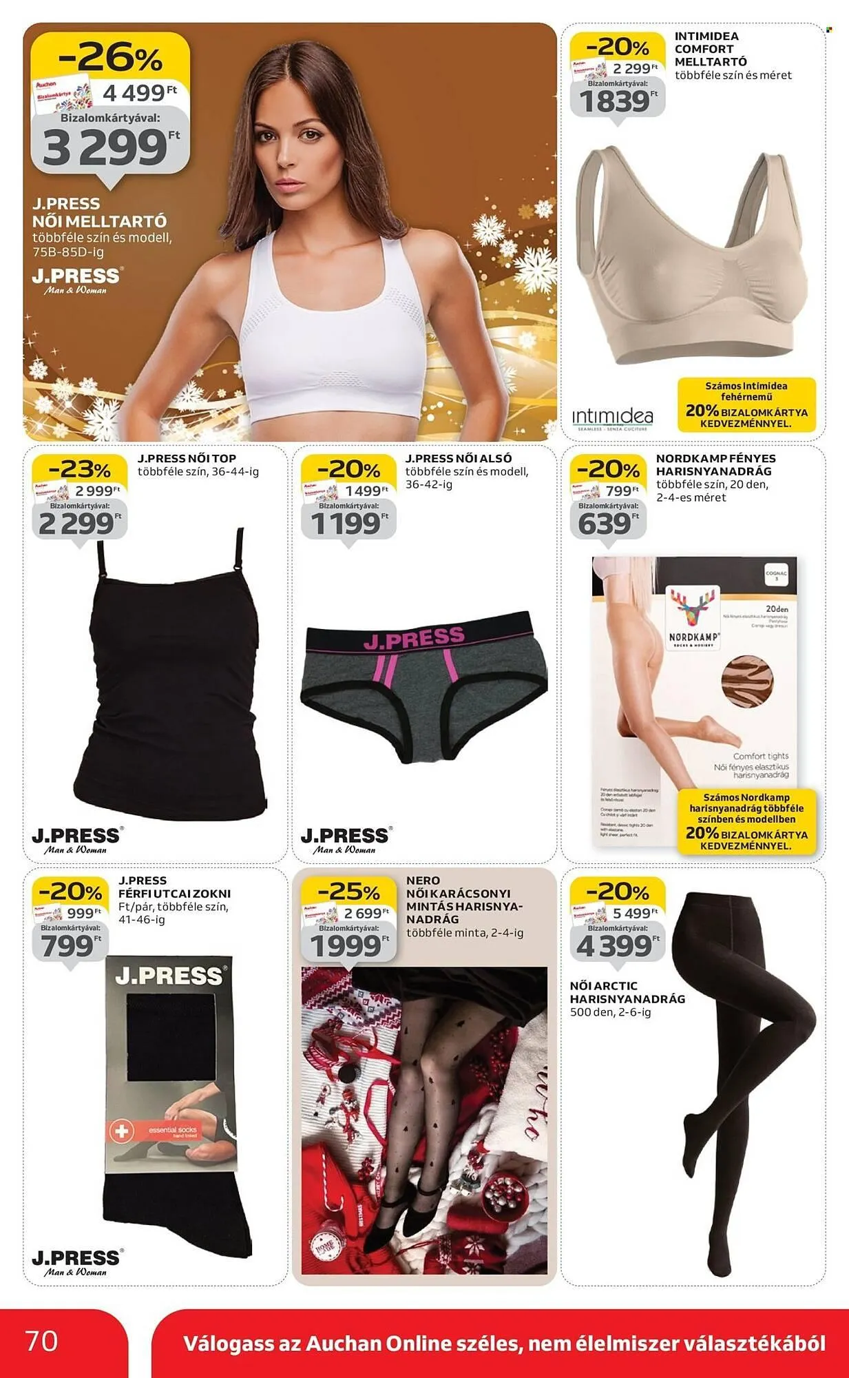 Katalógus Auchan akciós újság december 4.-tól december 10.-ig 2025. - Oldal 70