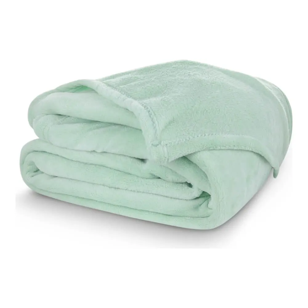 Mikroplüss takaró - Pisztácia