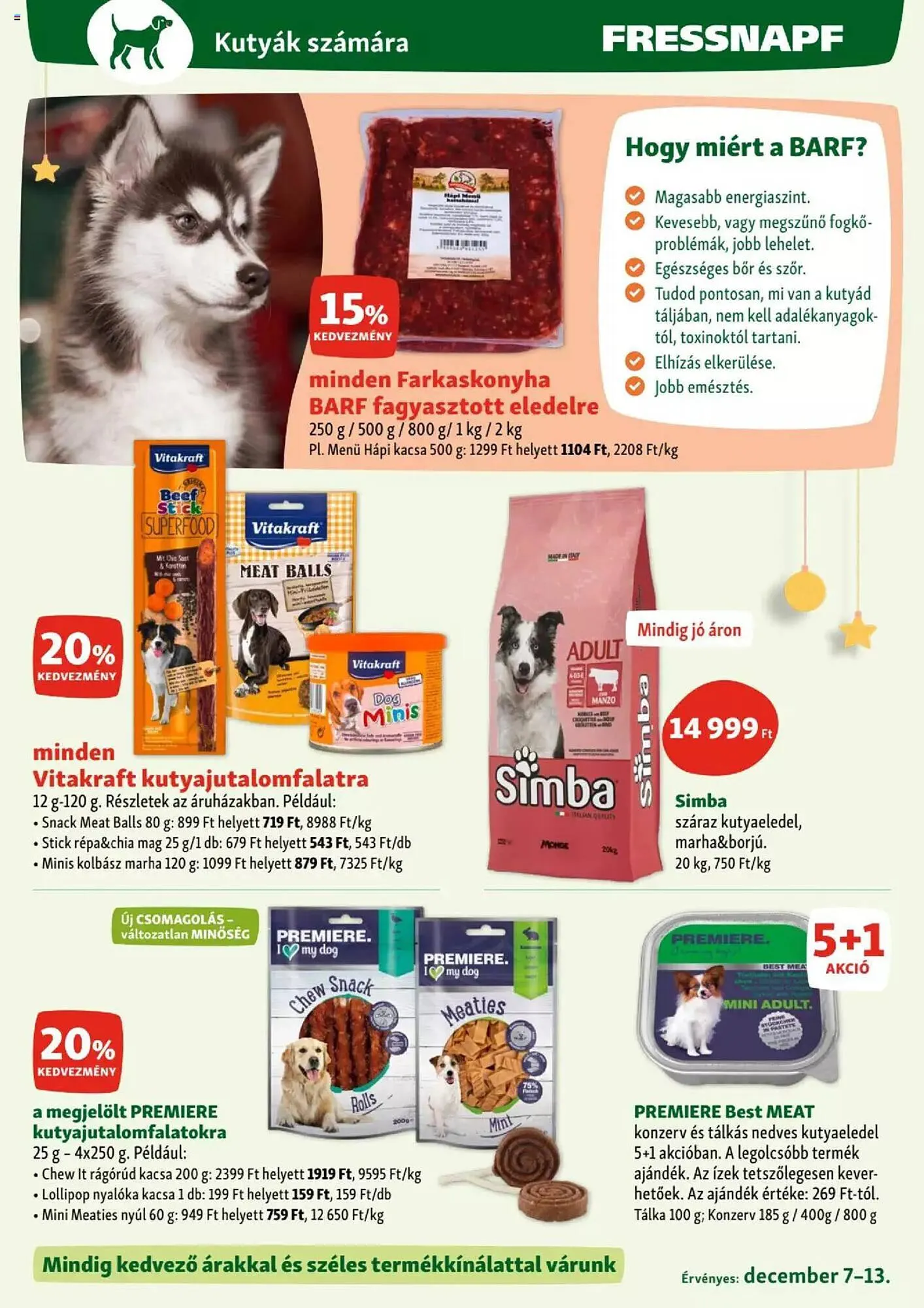 Katalógus Fressnapf akciós újság december 7.-tól december 13.-ig 2023. - Oldal 7