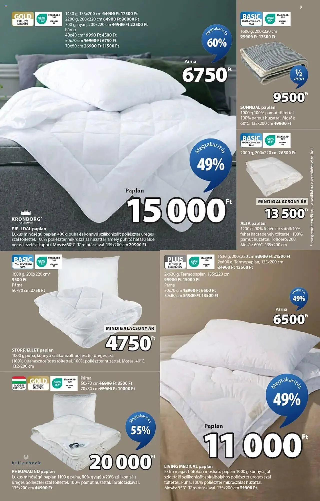 Katalógus JYSK akciós újság augusztus 27.-tól szeptember 9.-ig 2025. - Oldal 9