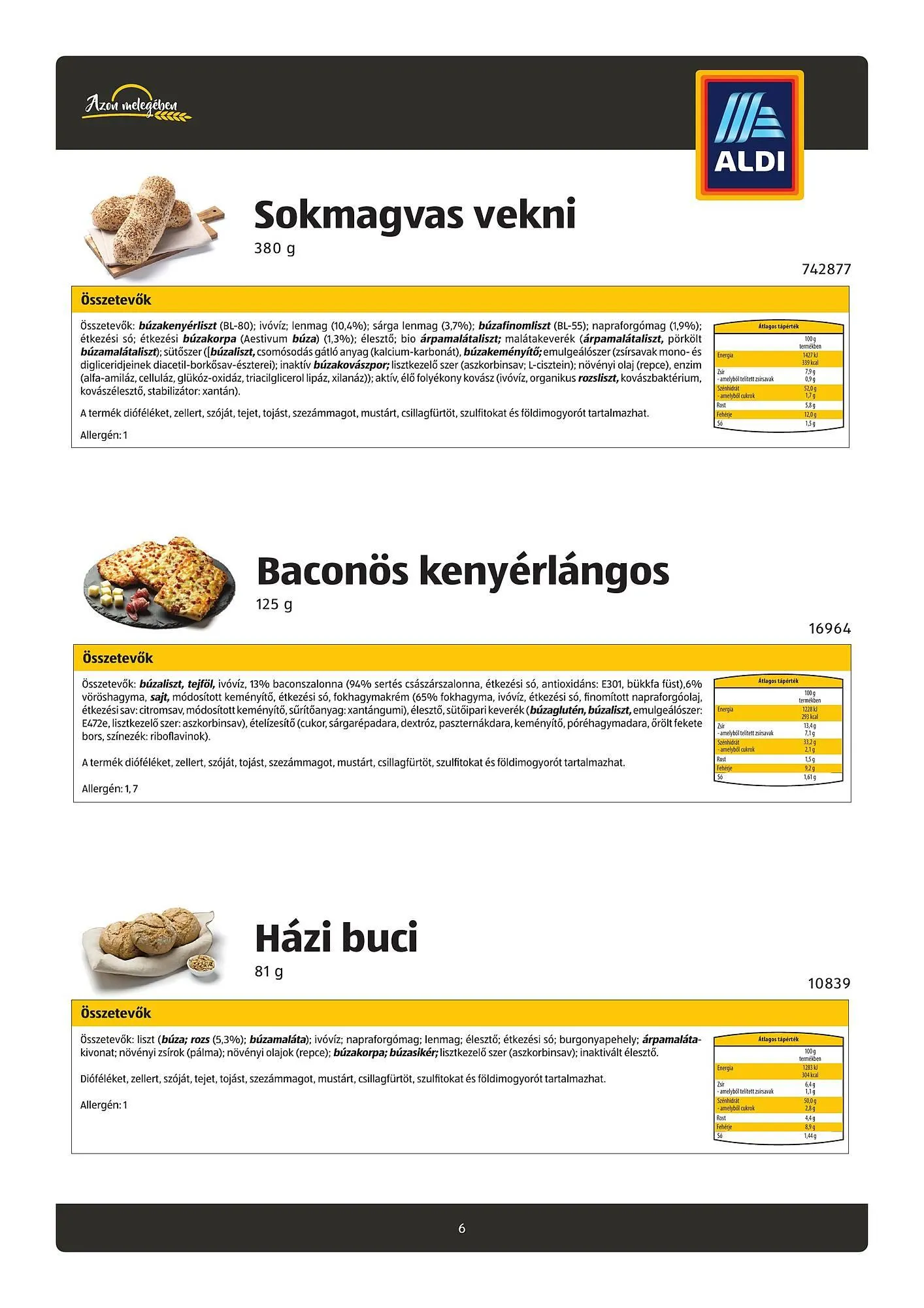 Katalógus ALDI akciós újság január 23.-tól február 19.-ig 2025. - Oldal 6