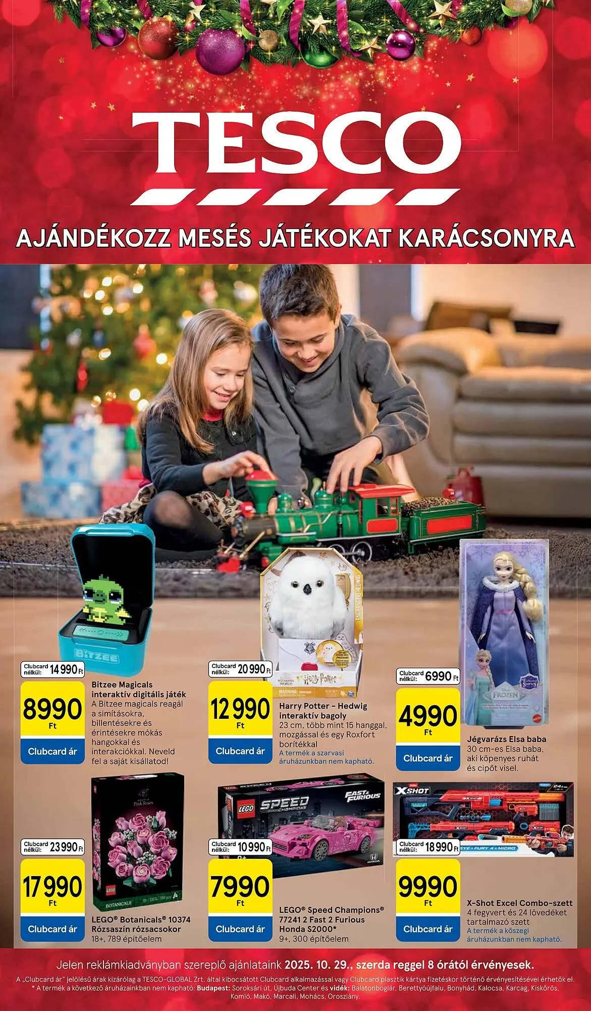 Tesco akciós újság - 1