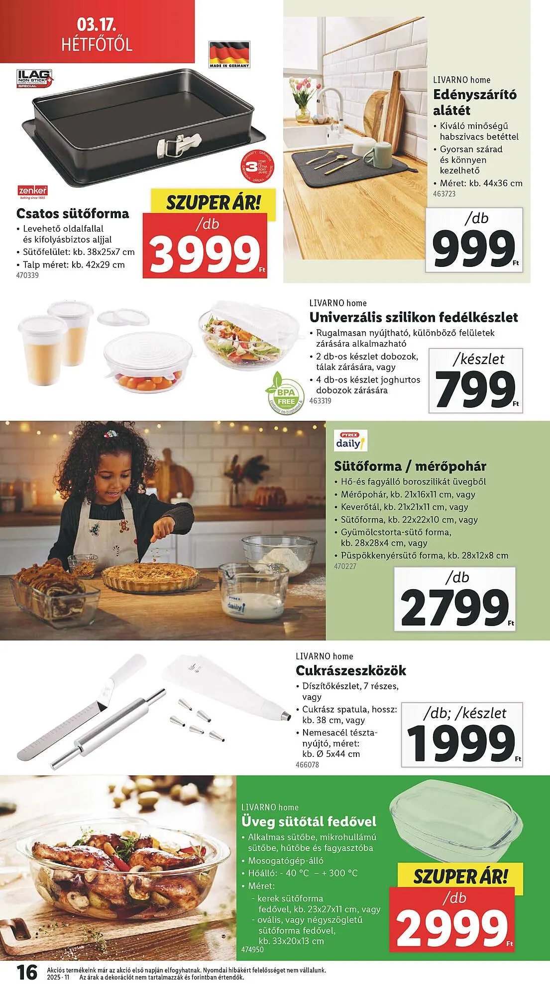 Katalógus Lidl akciós újság március 13.-tól március 19.-ig 2025. - Oldal 16