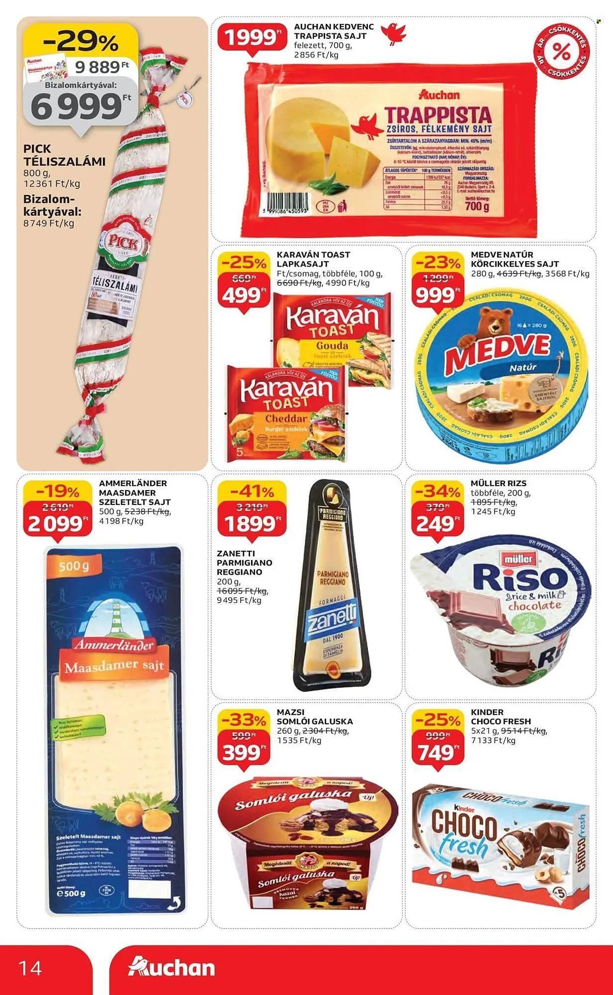 Katalógus Auchan akciós újság november 6.-tól november 12.-ig 2025. - Oldal 14