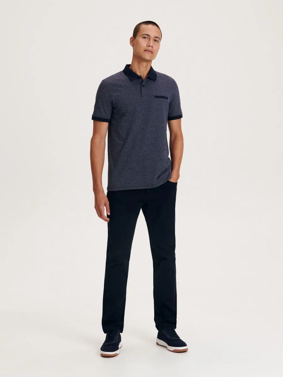 Regular fit, mikromintás pólóing