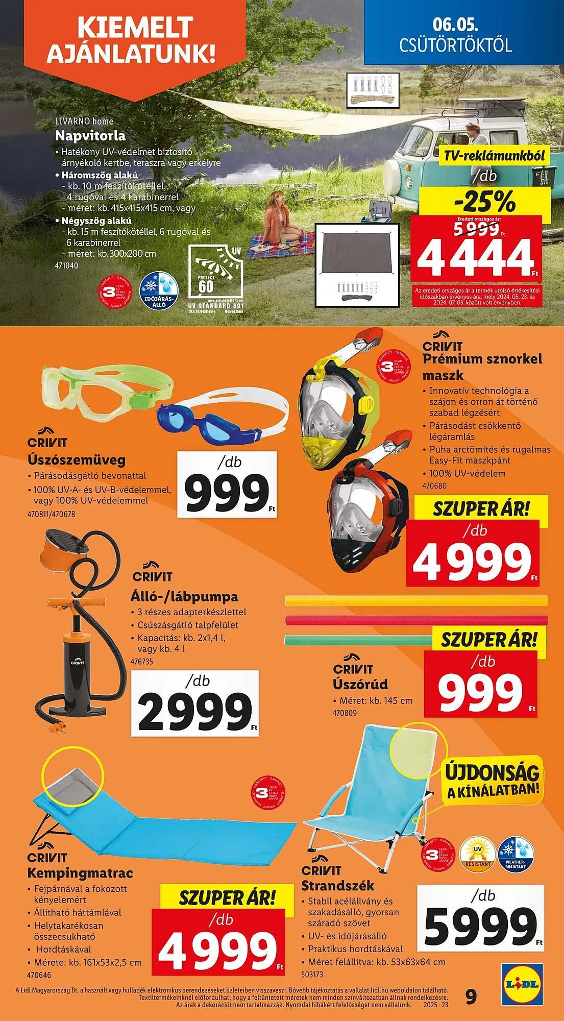 Katalógus Lidl akciós újság június 5.-tól június 11.-ig 2025. - Oldal 9