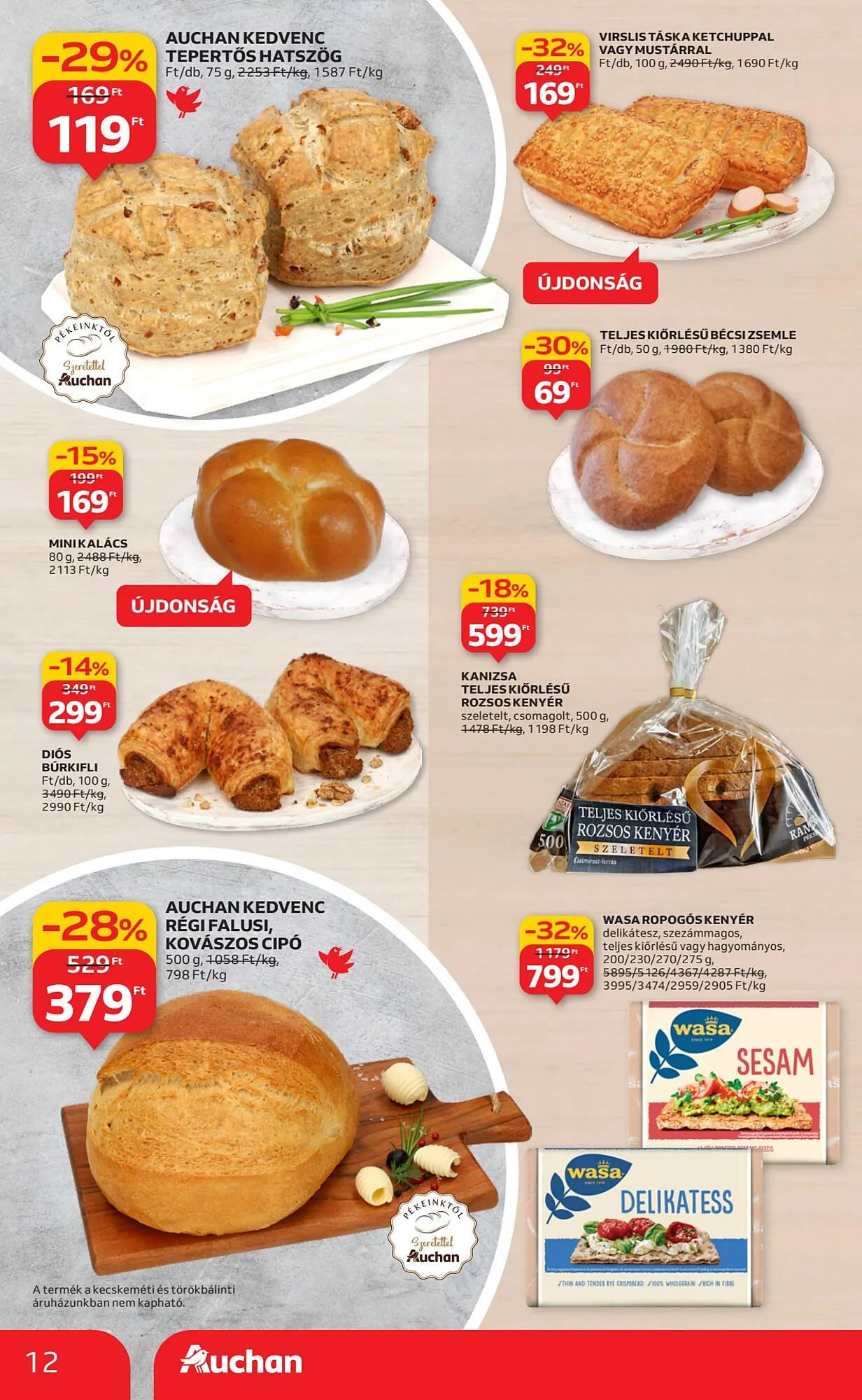 Katalógus Auchan akciós újság december 4.-tól december 10.-ig 2025. - Oldal 12
