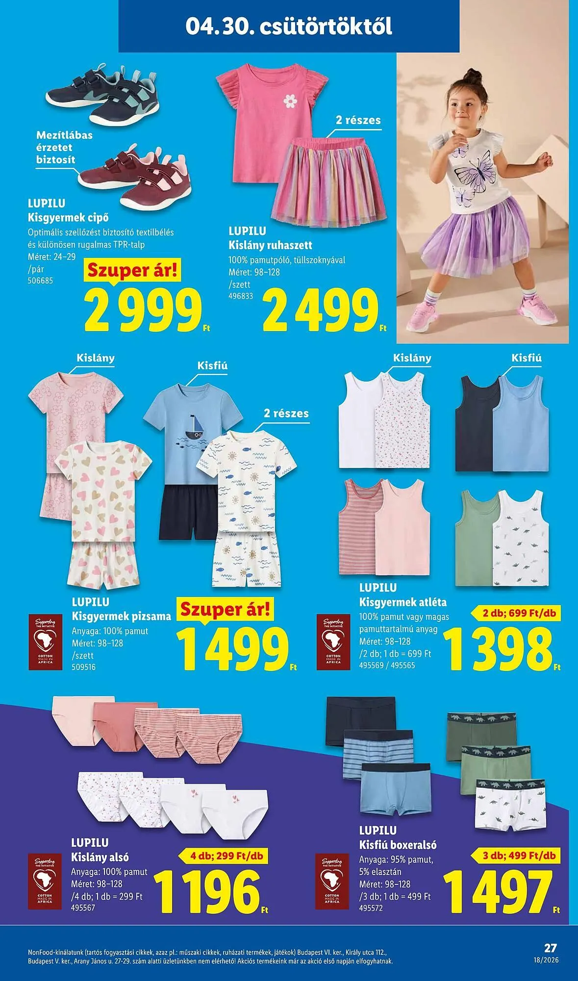 Katalógus Lidl akciós újság április 30.-tól május 6.-ig 2026. - Oldal 27