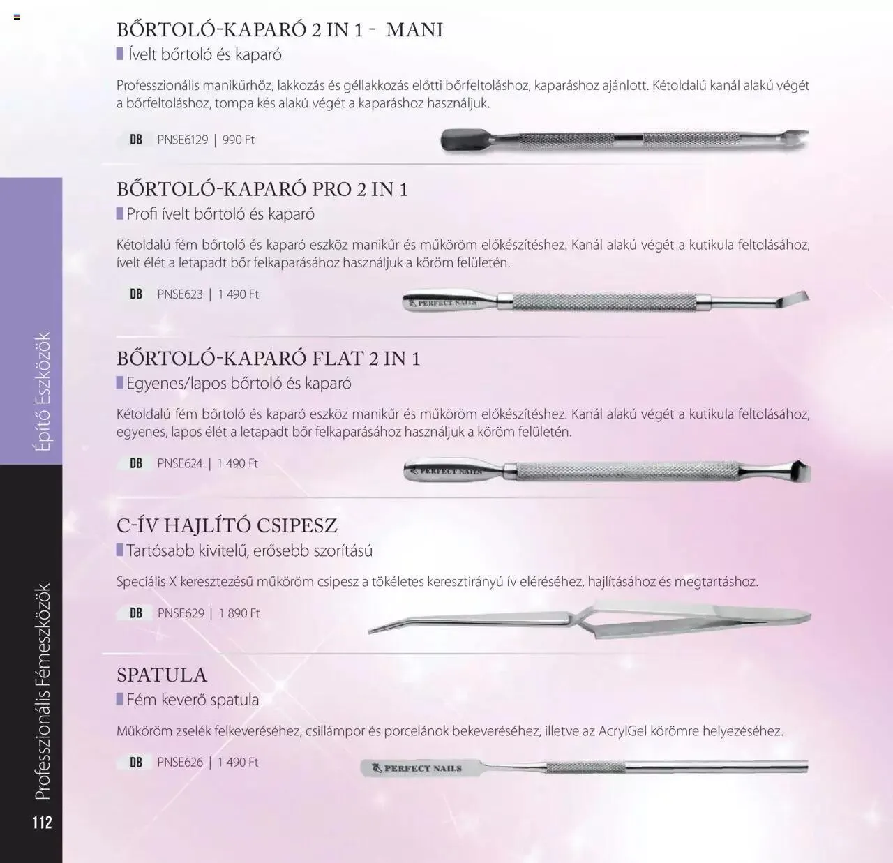 Katalógus Perfect Nails - Akciós újság június 7.-tól december 31.-ig 2023. - Oldal 112