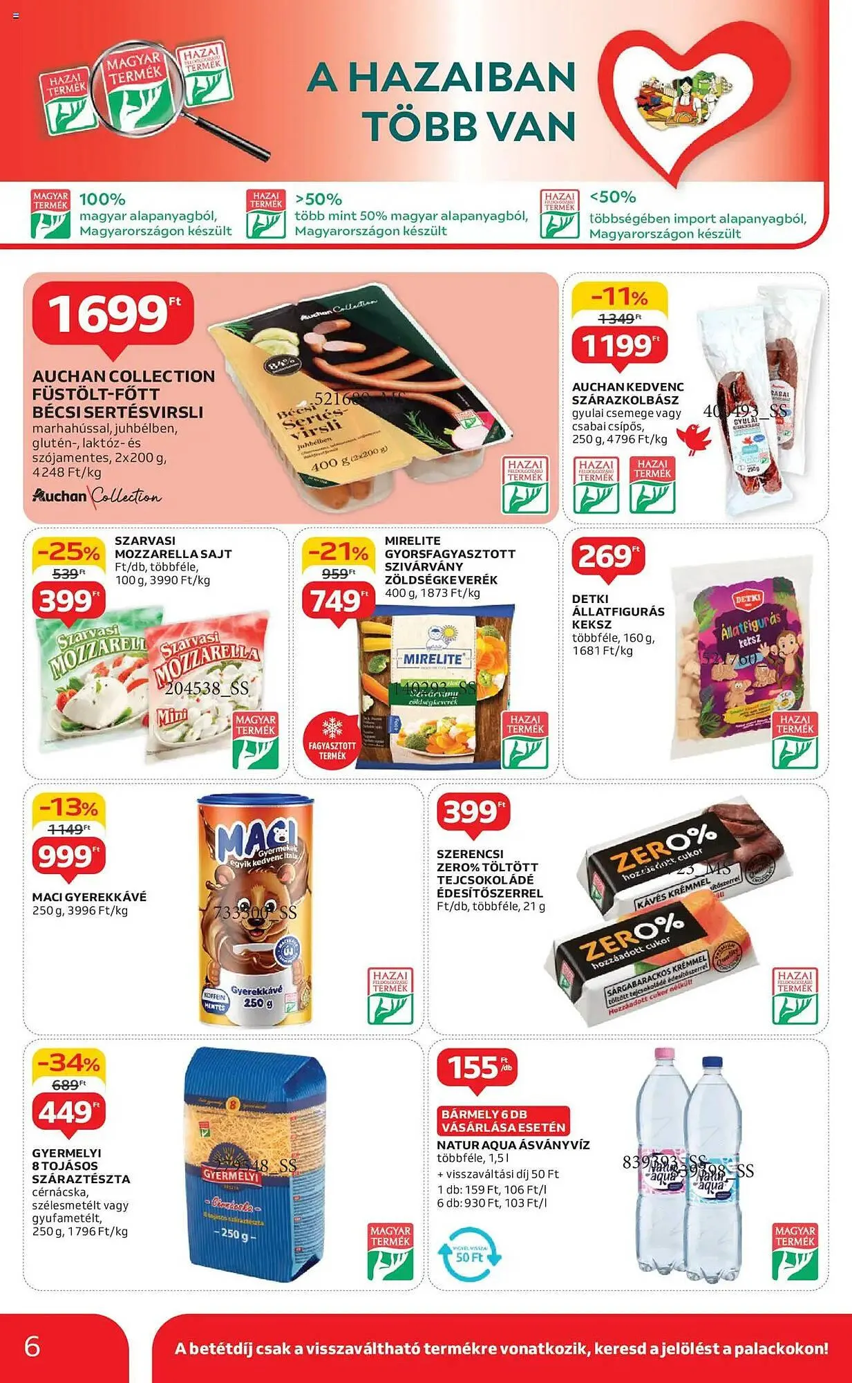 Katalógus Auchan akciós újság május 15.-tól május 21.-ig 2025. - Oldal 6