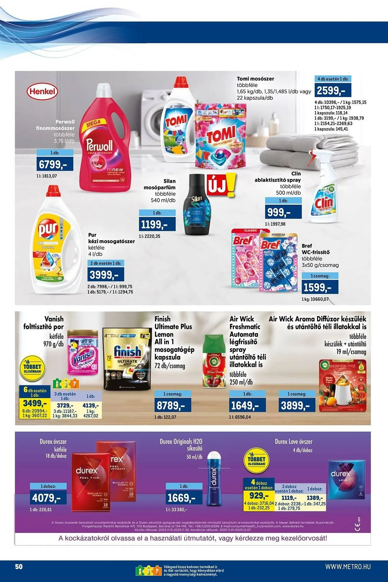 Katalógus Metro akciós újság november 15.-tól november 30.-ig 2025. - Oldal 50