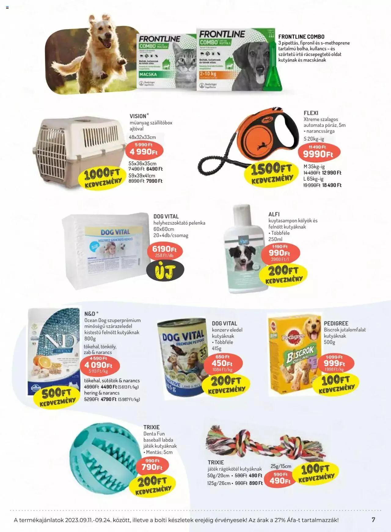 Katalógus AlphaZoo Akciós újság szeptember 11.-tól szeptember 24.-ig 2023. - Oldal 7