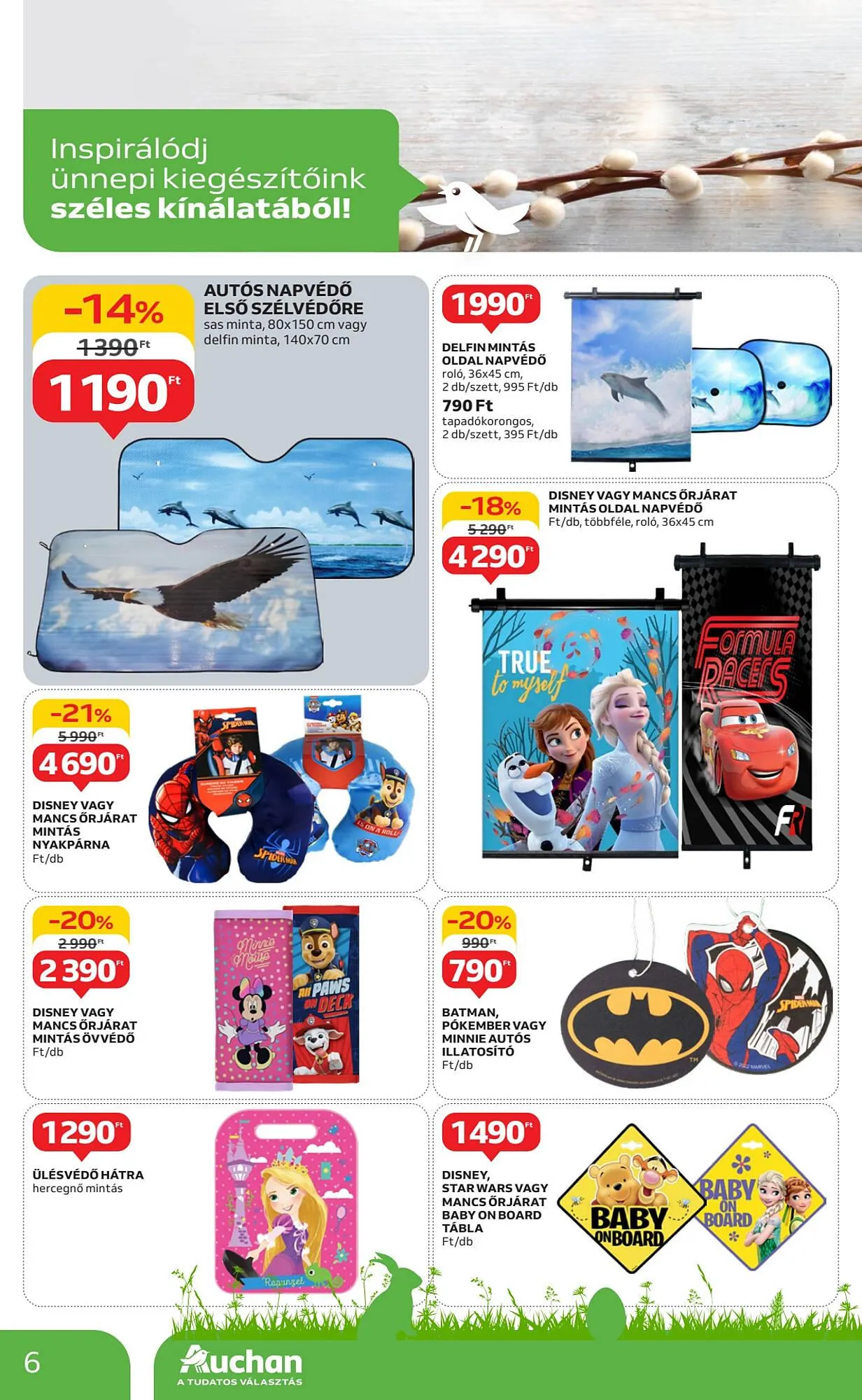 Katalógus Auchan akciós újság március 27.-tól április 16.-ig 2025. - Oldal 6