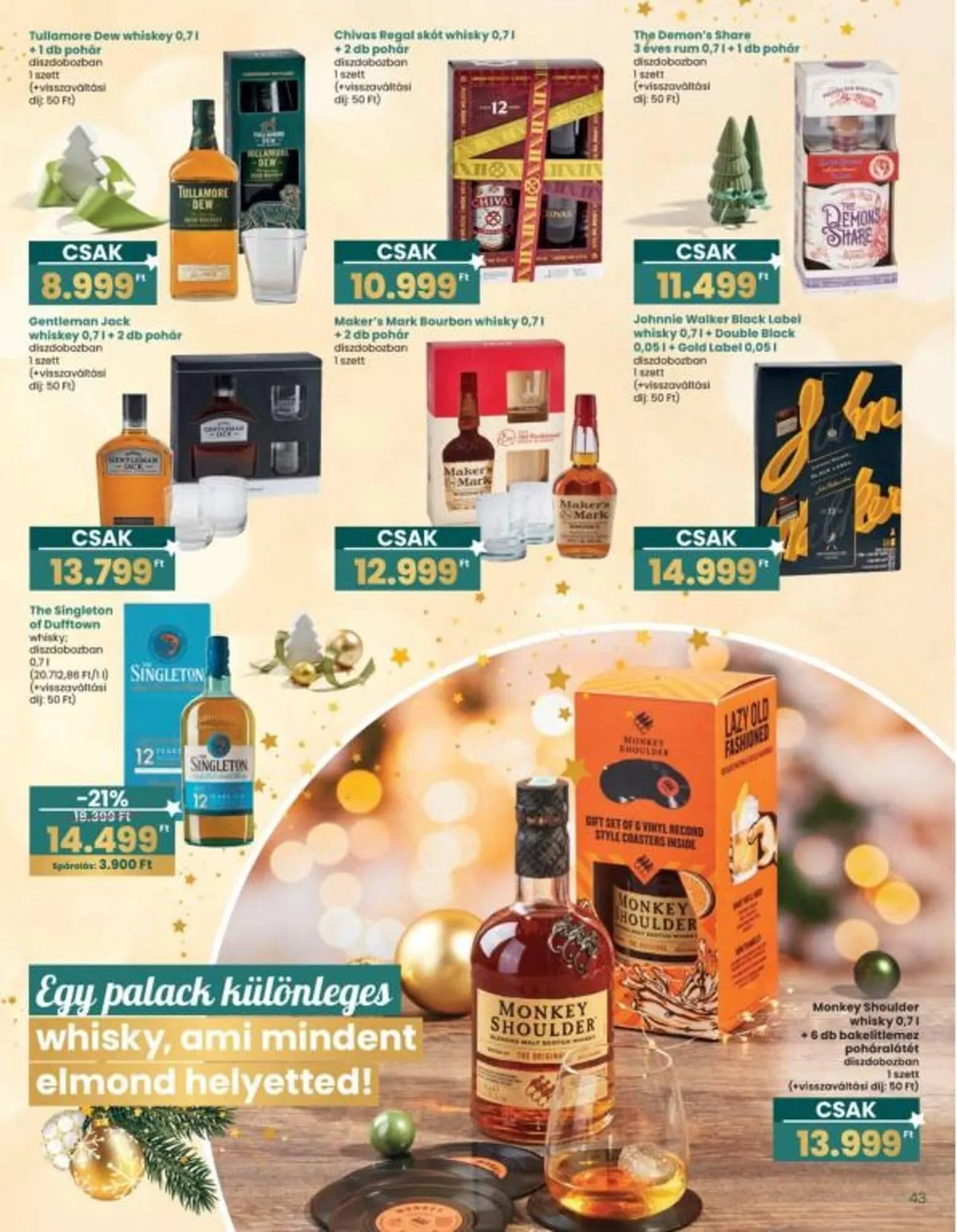 Katalógus Interspar akciós újság november 20.-tól december 27.-ig 2025. - Oldal 43