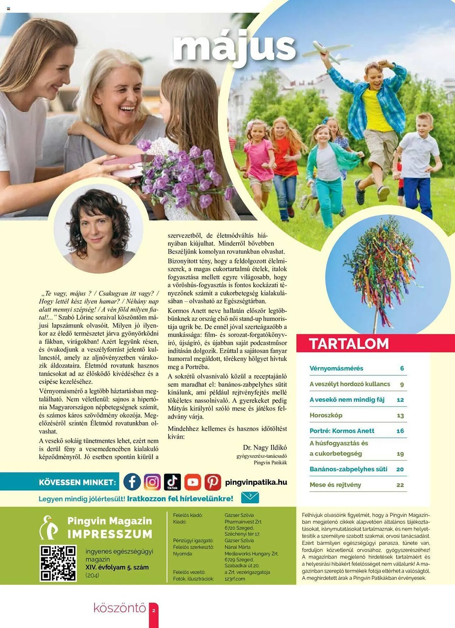 Katalógus Pingvin Patika akciós újság május 1.-tól május 31.-ig 2024. - Oldal 2