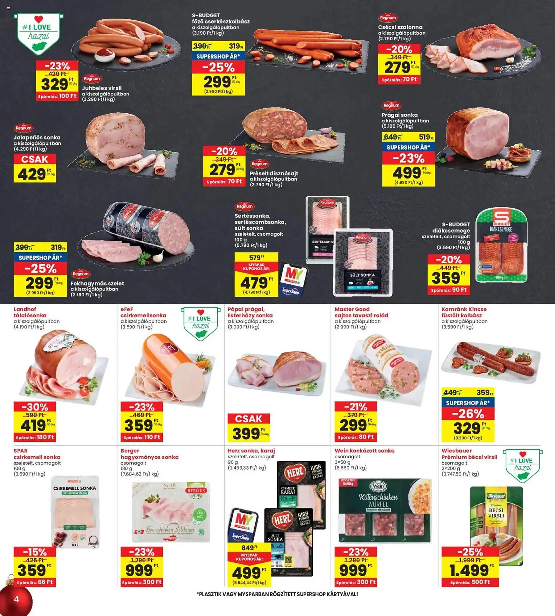 Katalógus Interspar akciós újság december 11.-tól december 17.-ig 2025. - Oldal 4