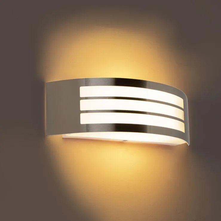 Modern fali lámpa acél rozsdamentes acél IP44 - Sapphire Deluxe